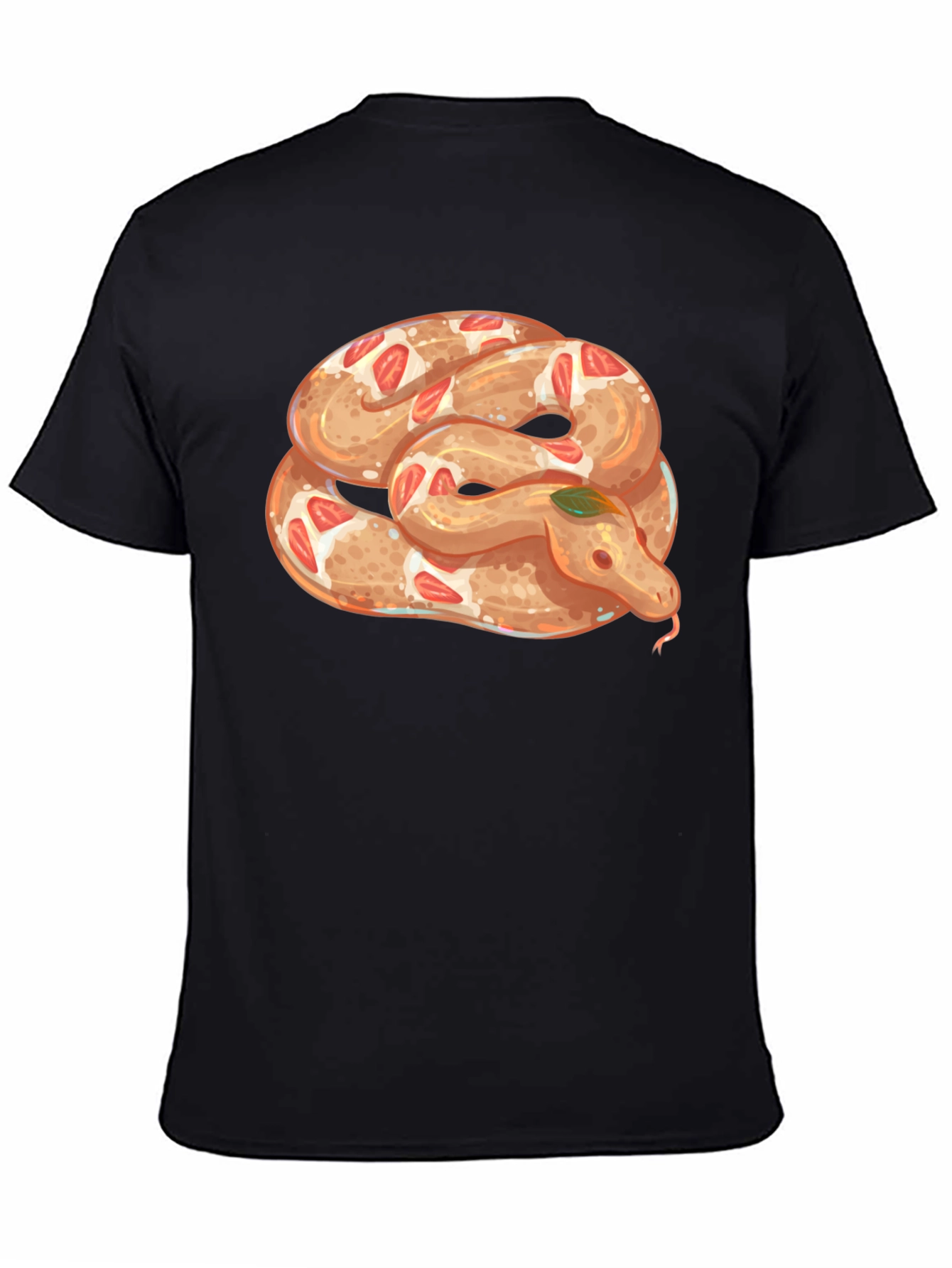 Snake Pretzel T-Shirt - Unique Graphic Tee