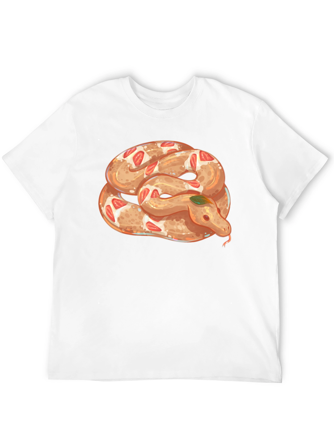 Snake Pretzel T-Shirt - Unique Graphic Tee