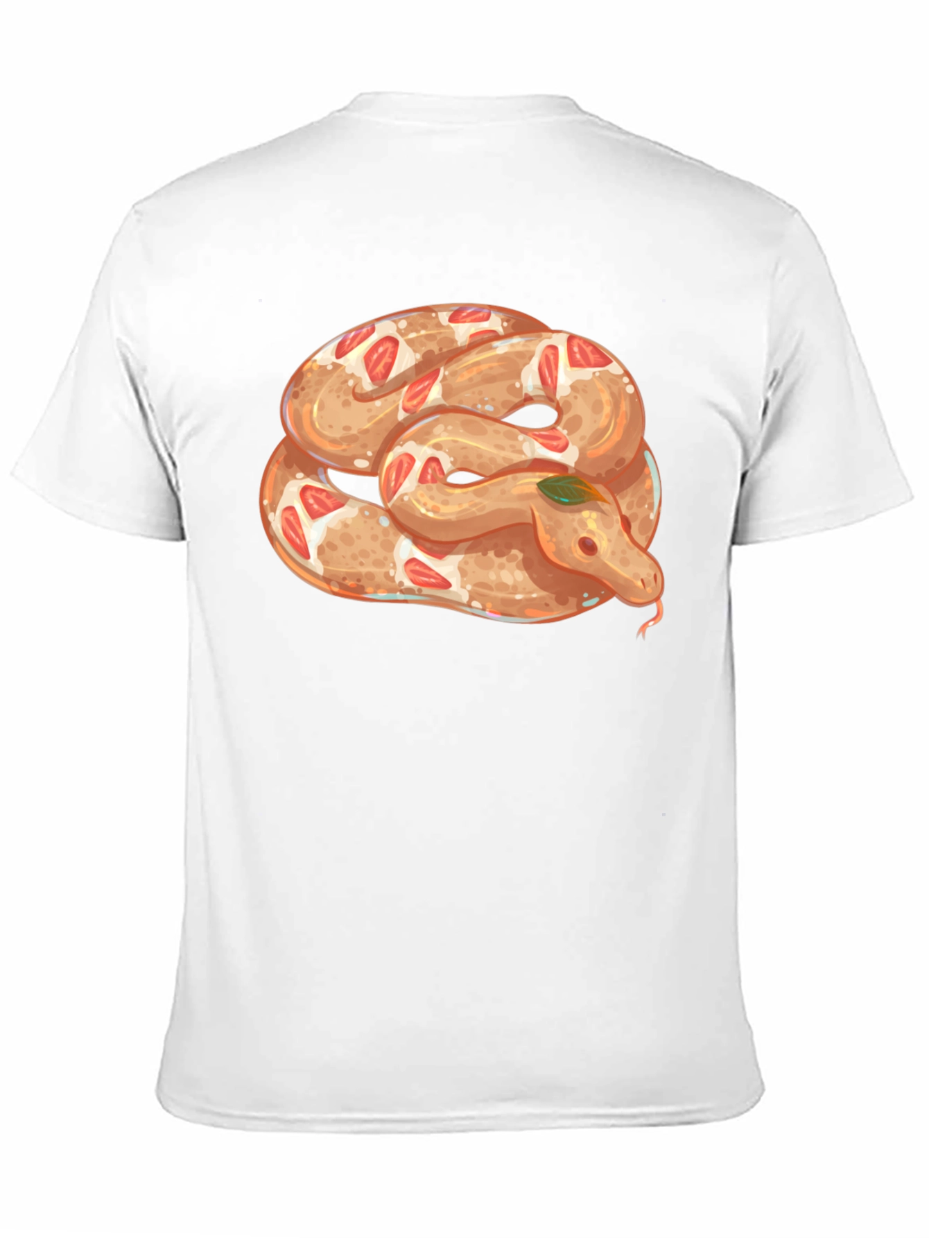 Snake Pretzel T-Shirt - Unique Graphic Tee