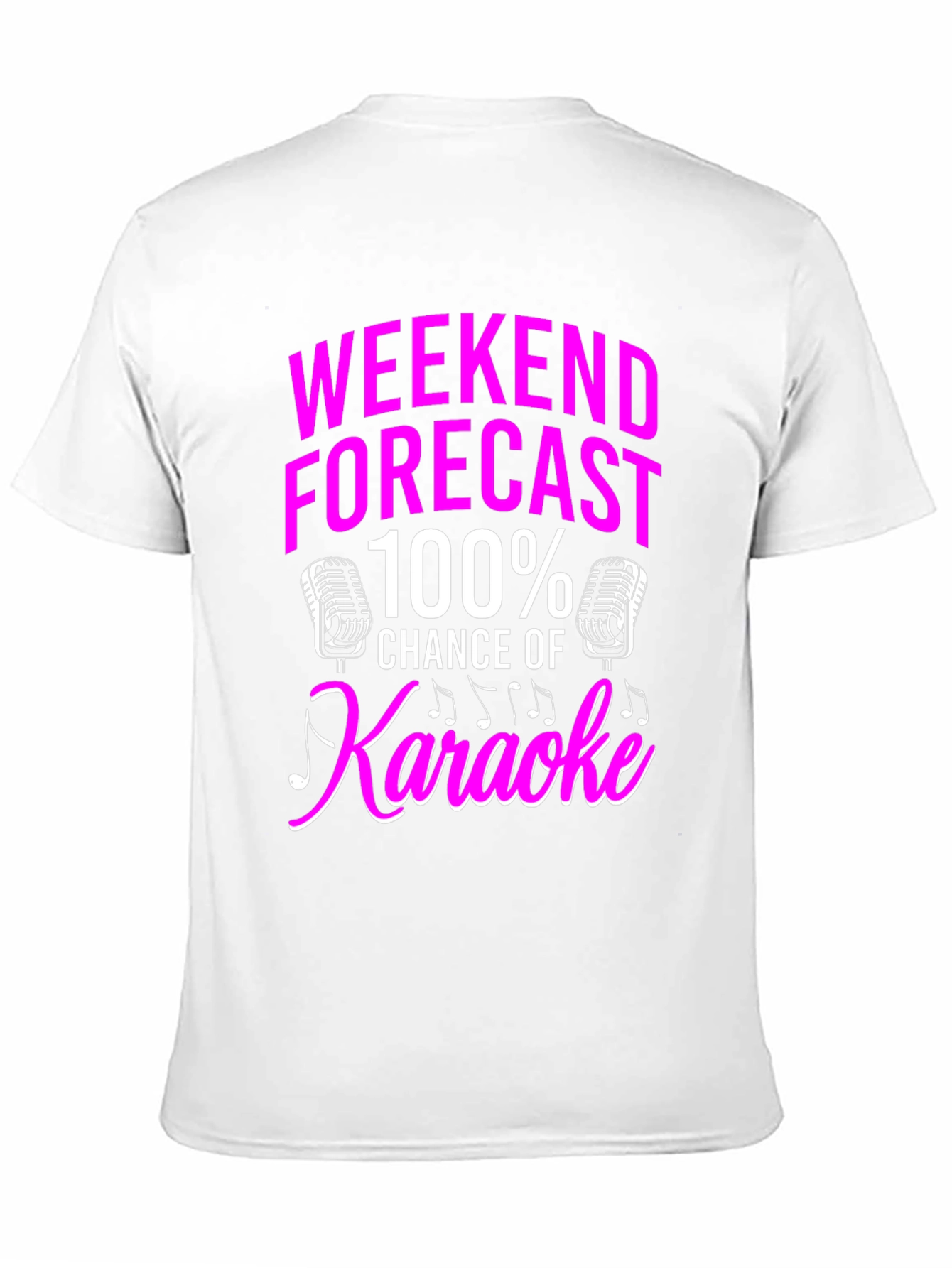 Karaoke Weekend Forecast T-Shirt