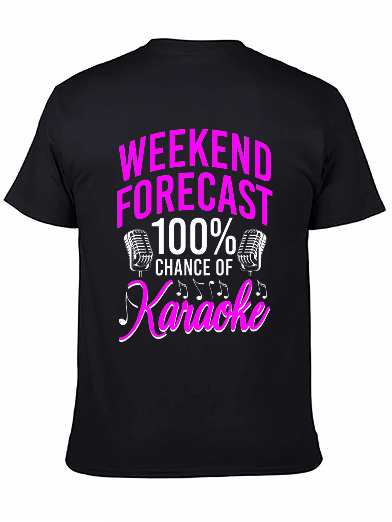 Karaoke Weekend Forecast T-Shirt