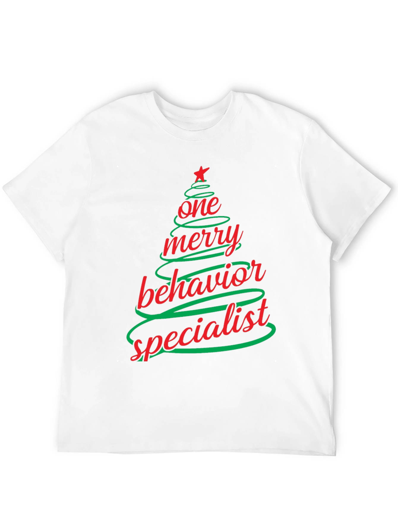 One Merry Behavior Specialist Christmas T-Shirt