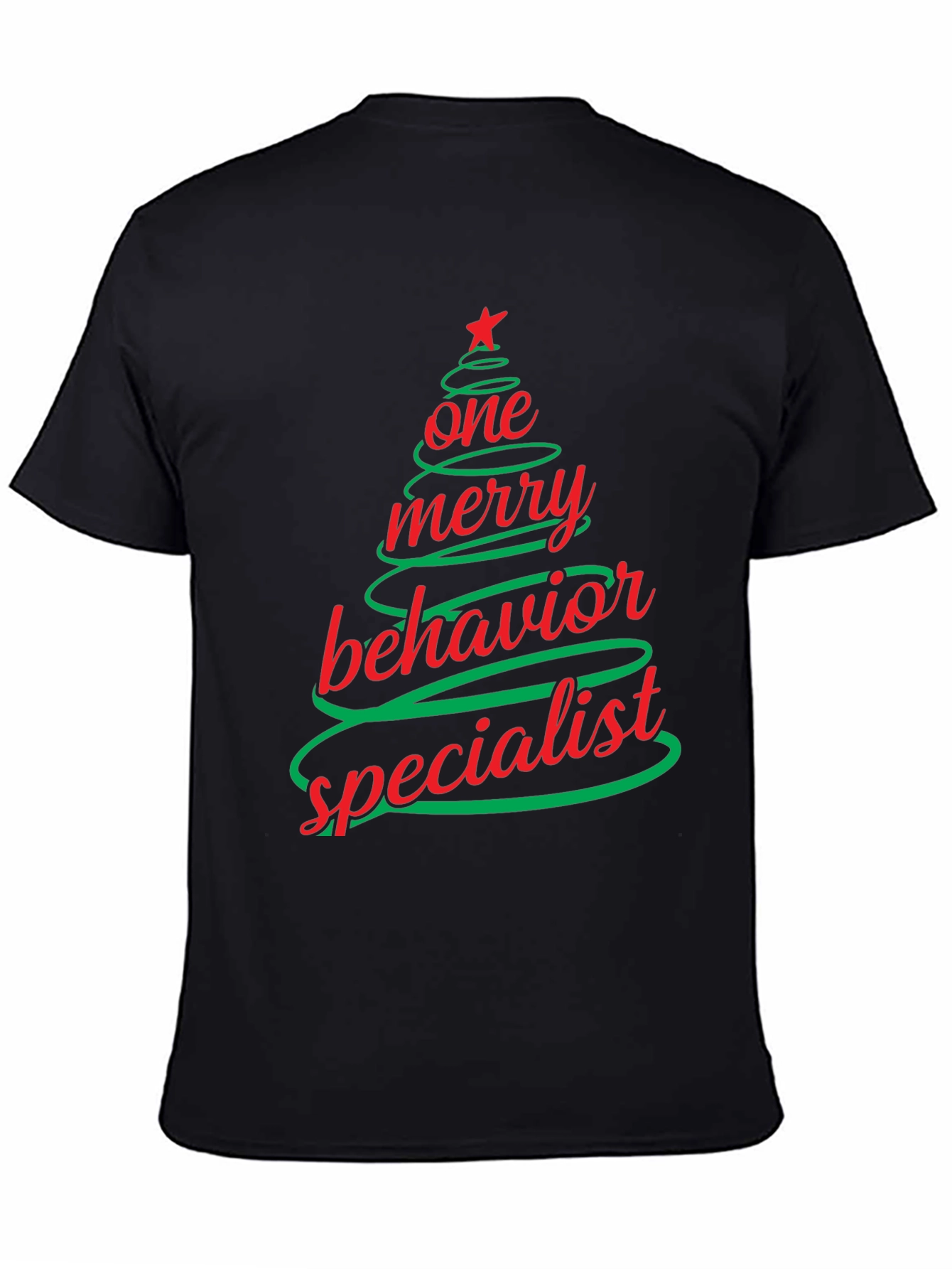 One Merry Behavior Specialist Christmas T-Shirt