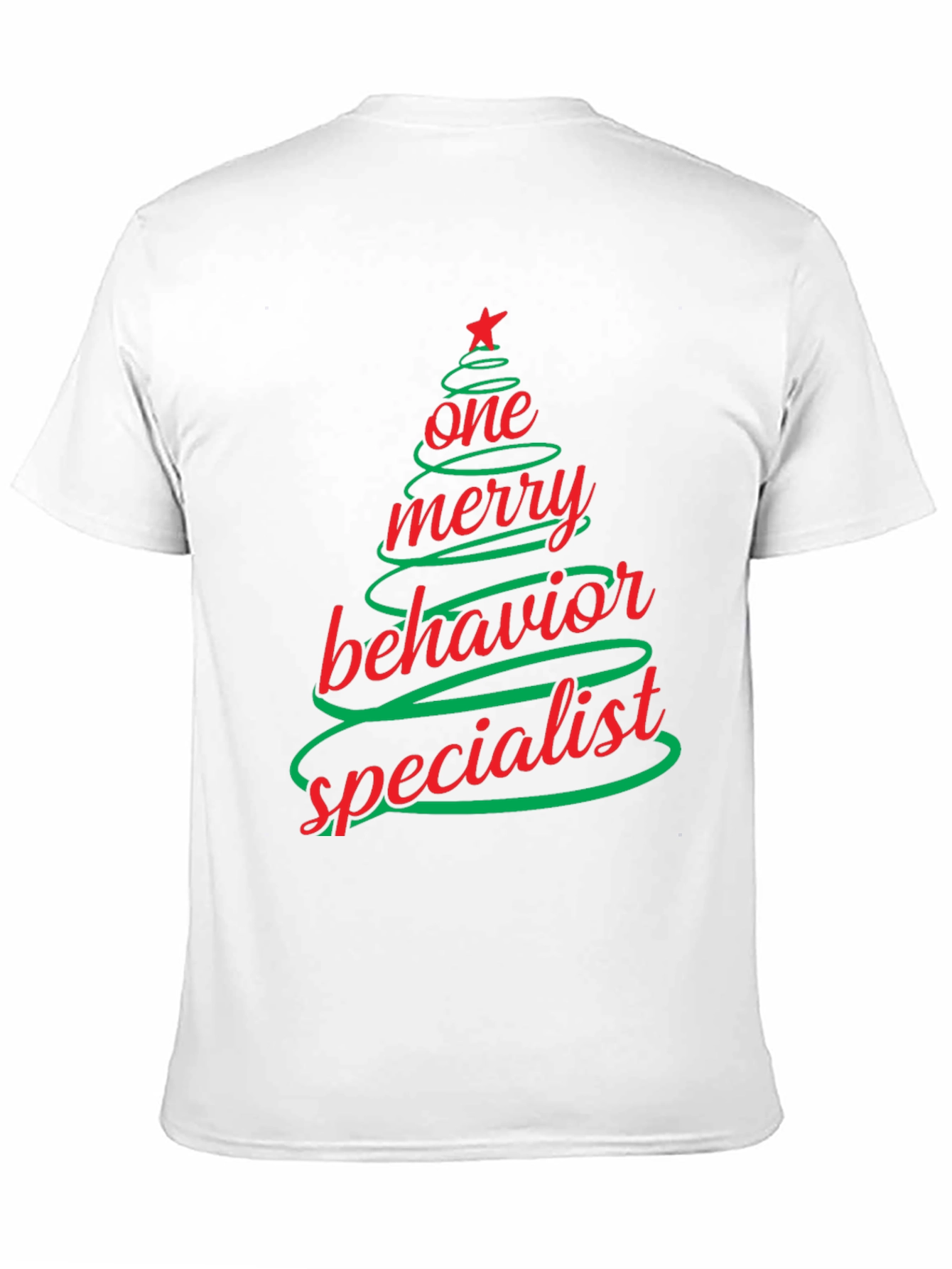 One Merry Behavior Specialist Christmas T-Shirt