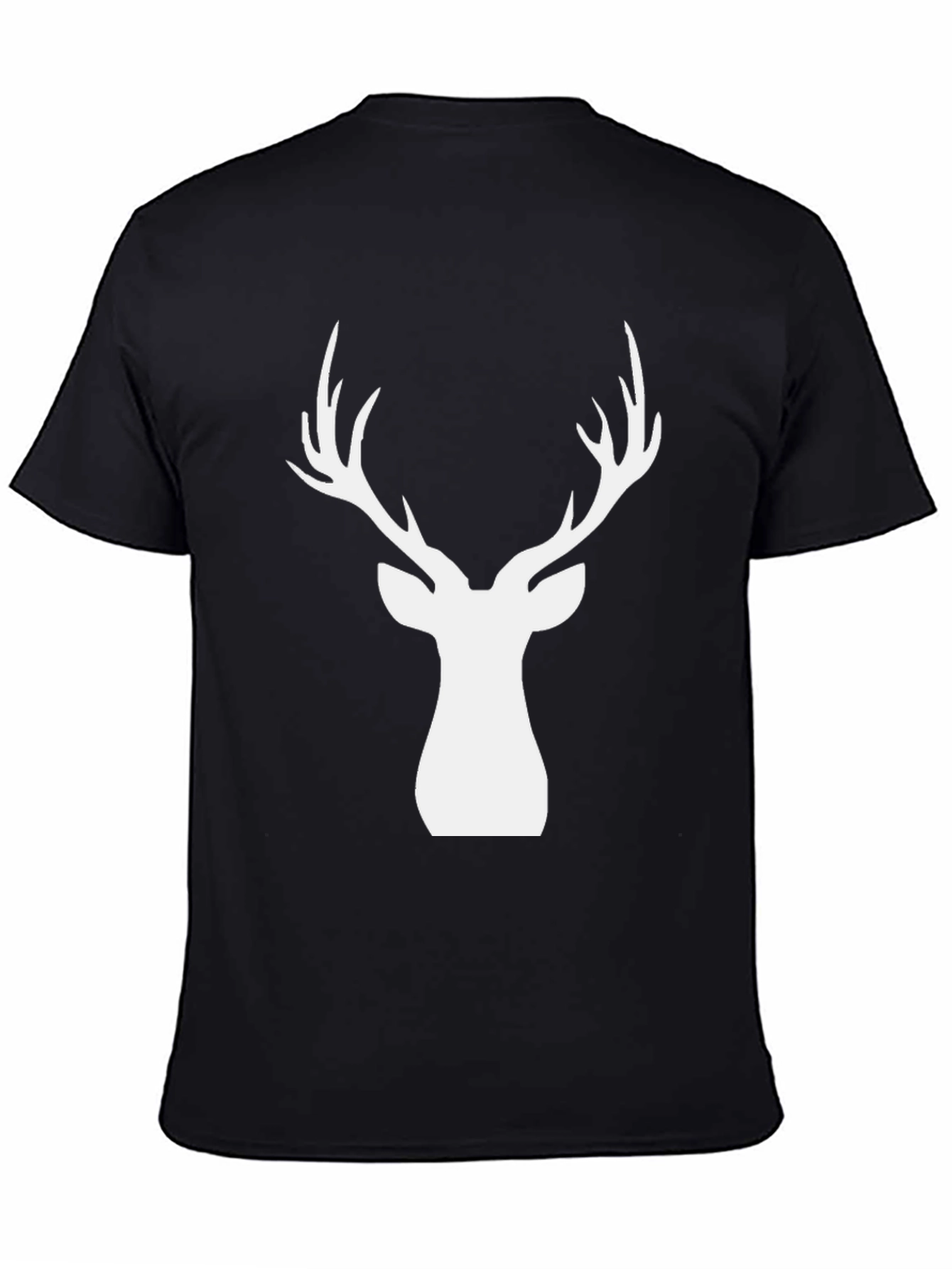 Black Deer Silhouette T-Shirt