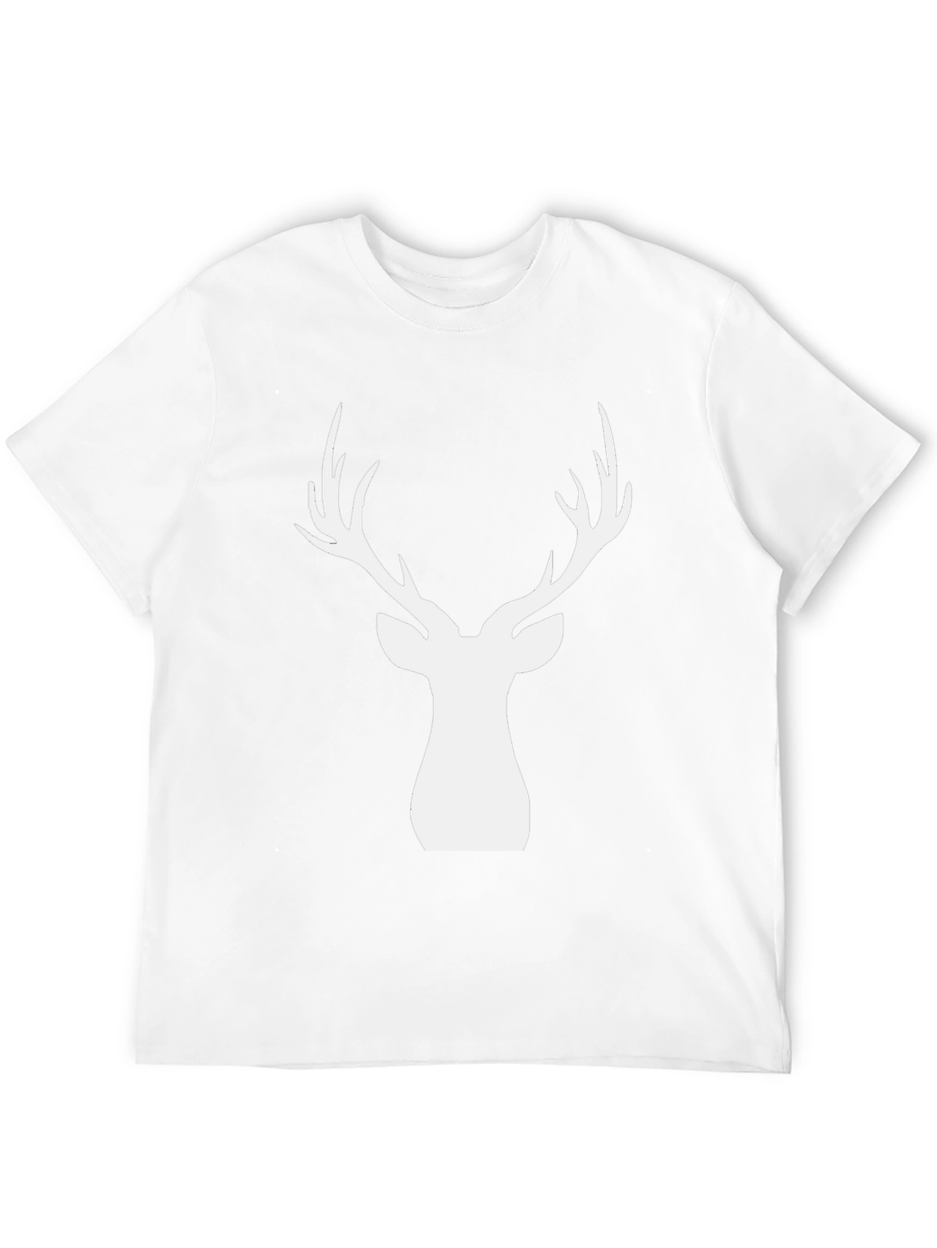 Black Deer Silhouette T-Shirt