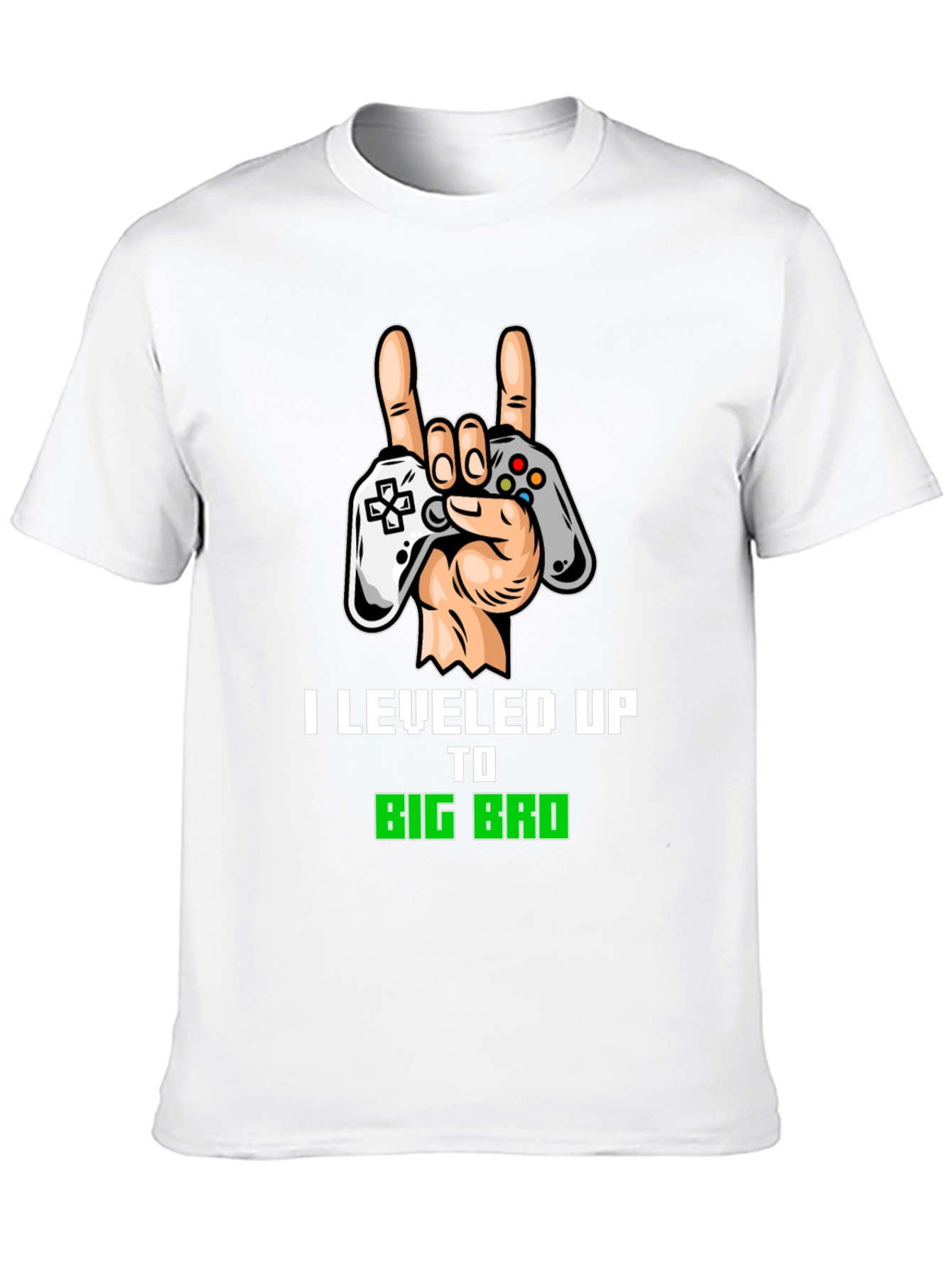 I Leveled Up To Big Bro Gamer T-Shirt
