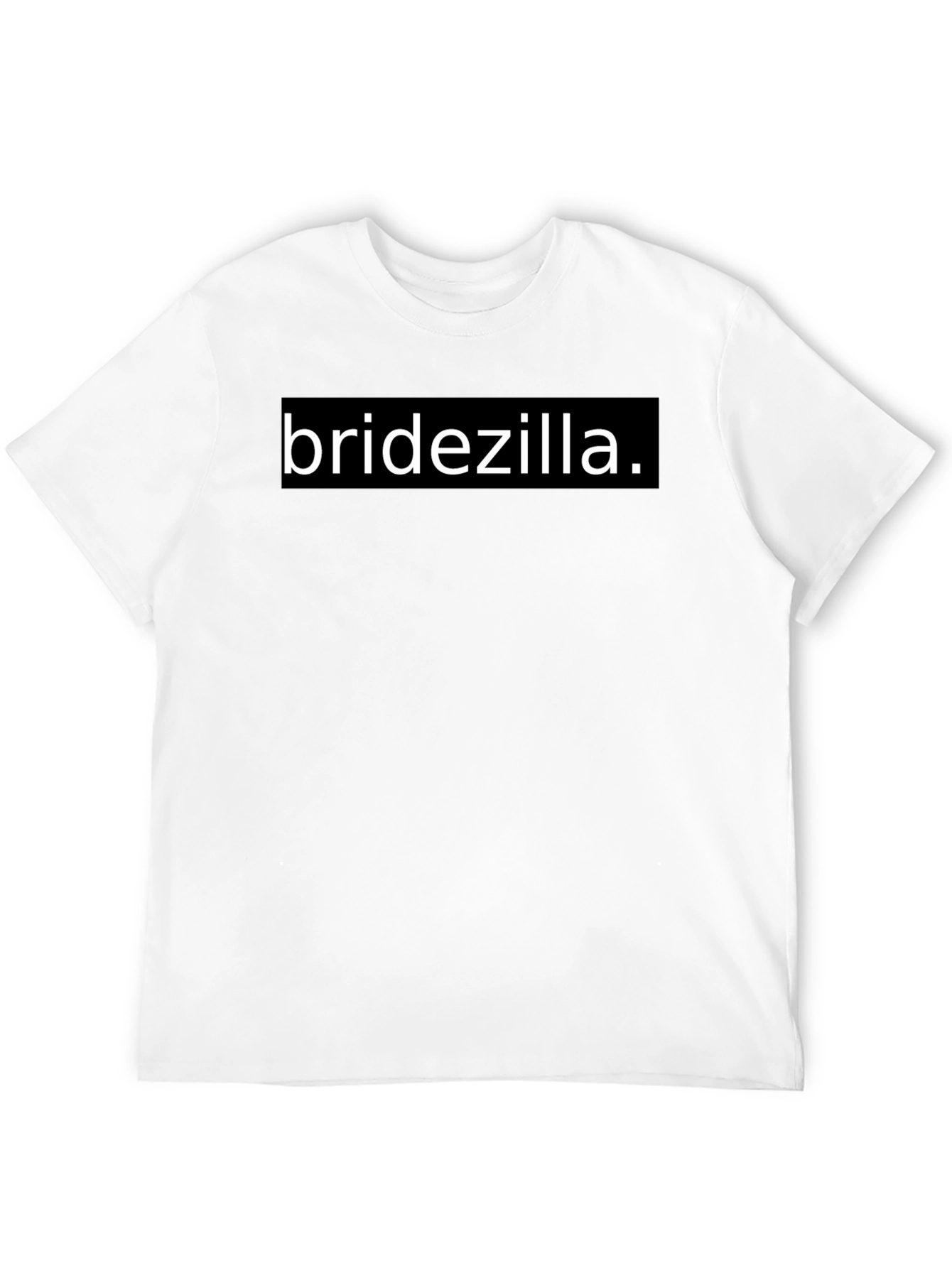 Bridezilla T-Shirt - Black Cotton Blend