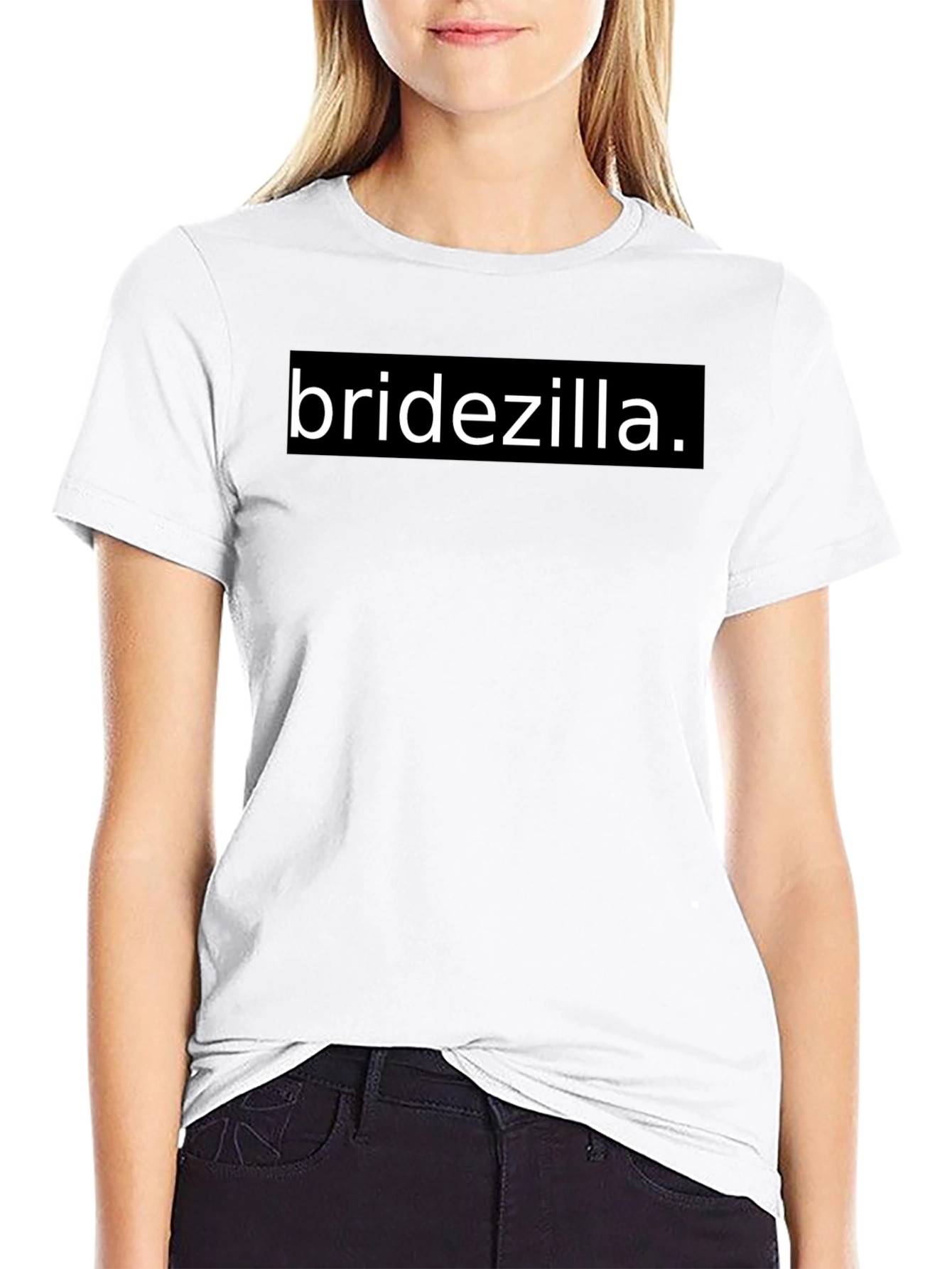 Bridezilla T-Shirt - Black Cotton Blend