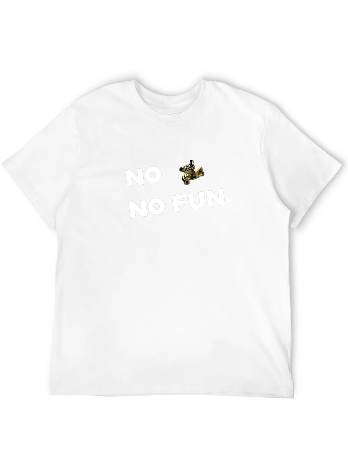 No Fun T-Shirt - Black Graphic Tee