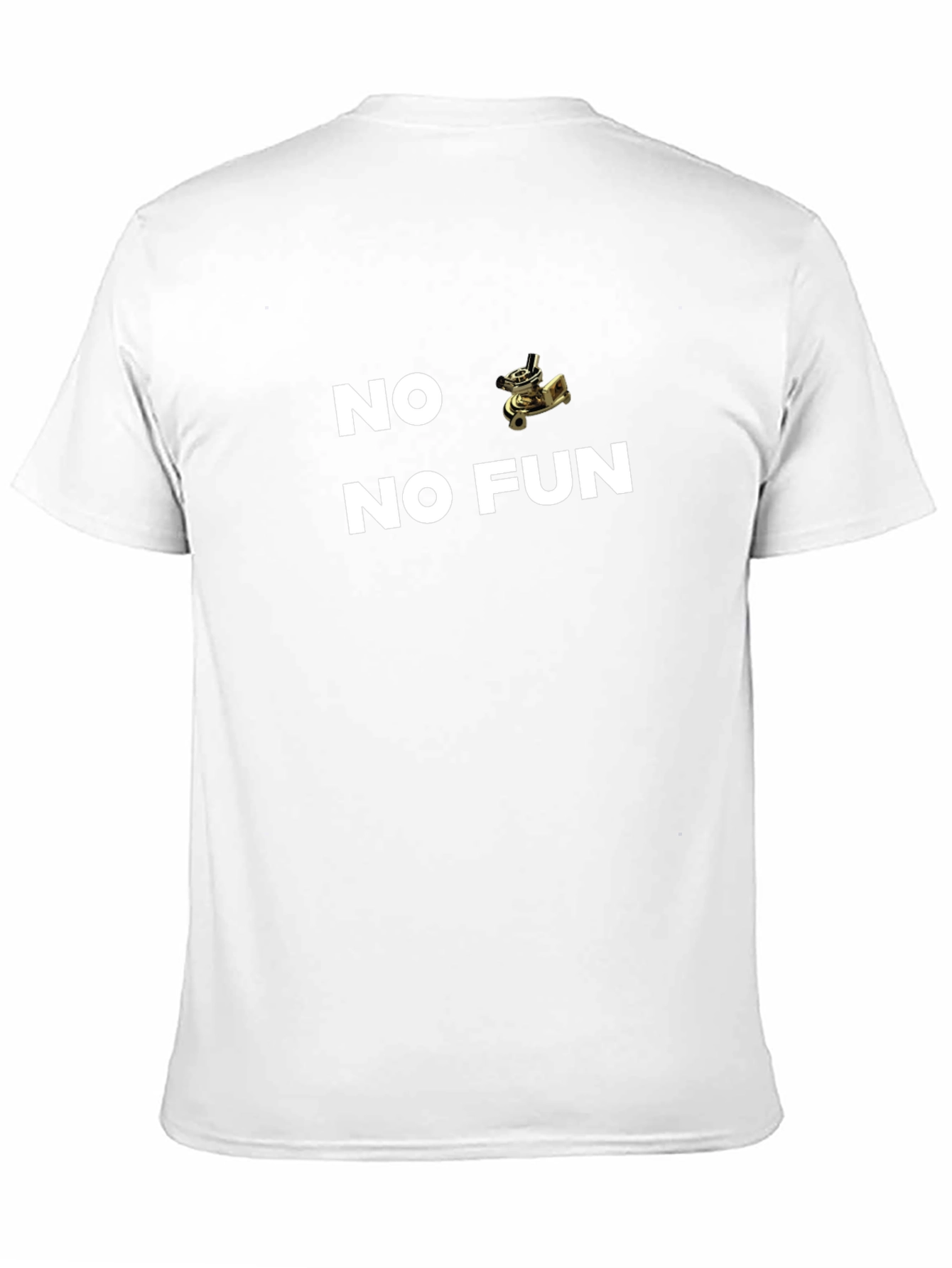 No Fun T-Shirt - Black Graphic Tee