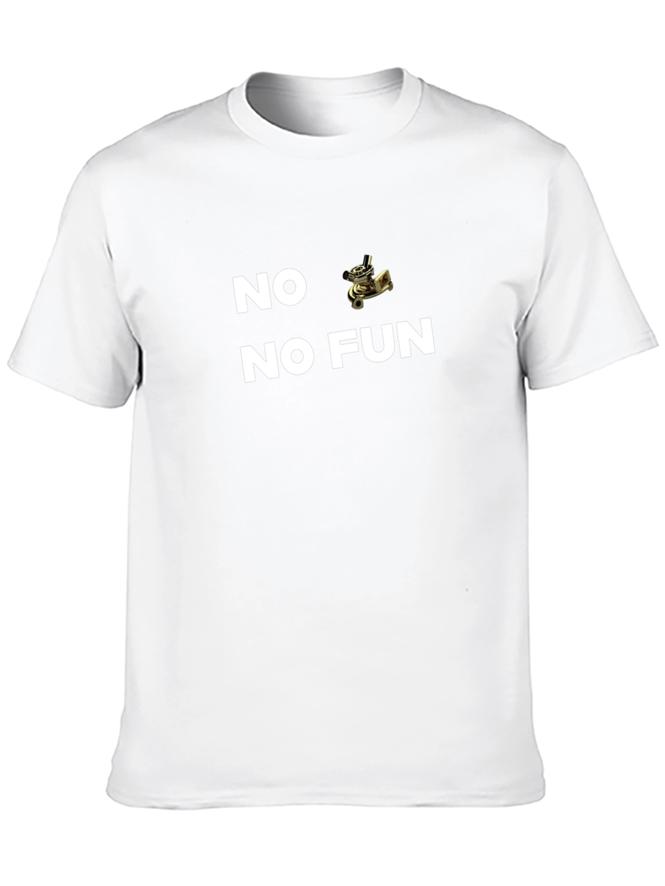 No Fun T-Shirt - Black Graphic Tee