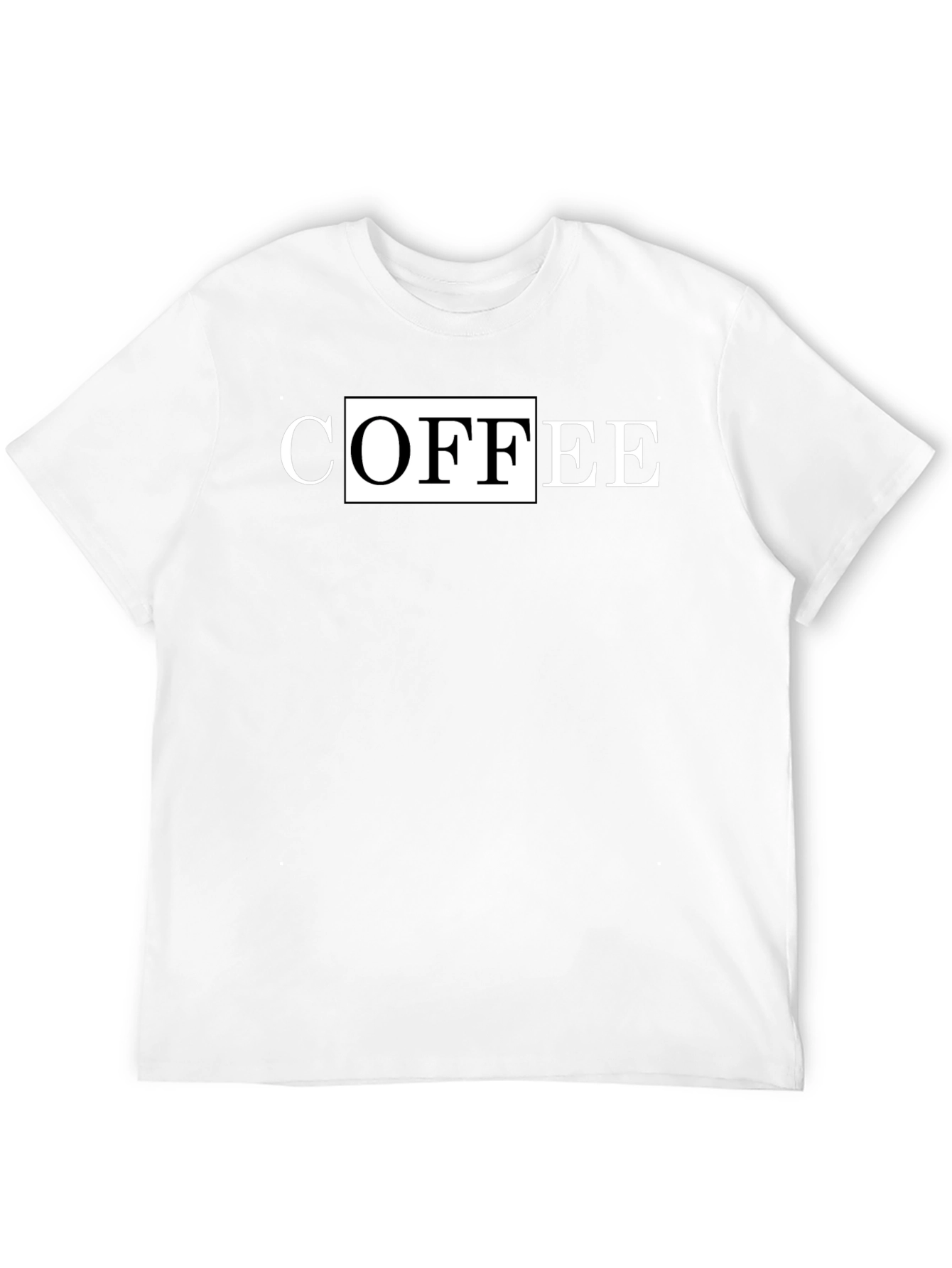 Coffee Graphic T-Shirt - Black Casual Tee
