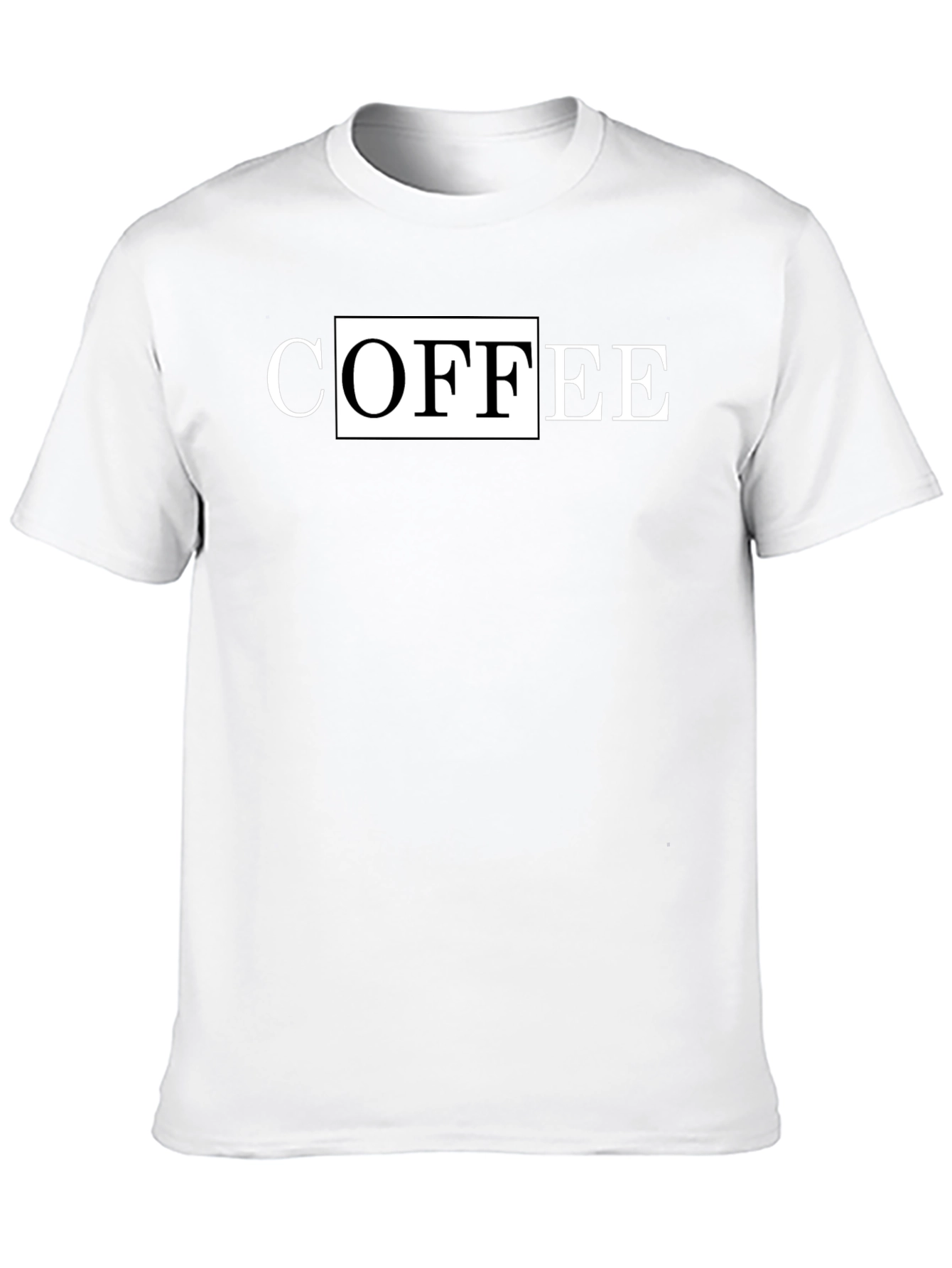 Coffee Graphic T-Shirt - Black Casual Tee