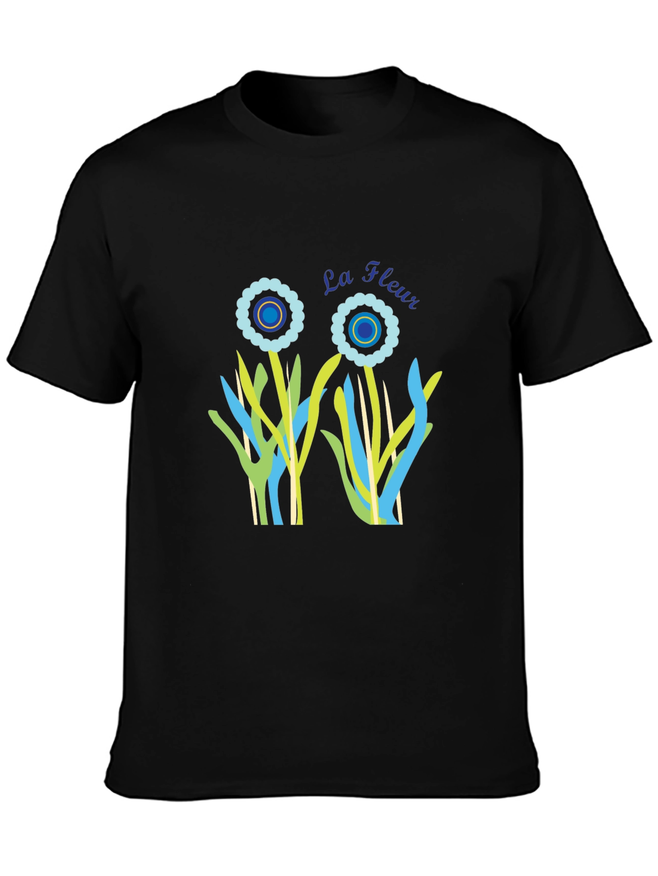 La Fleur Graphic Tee - Stylish Floral Design