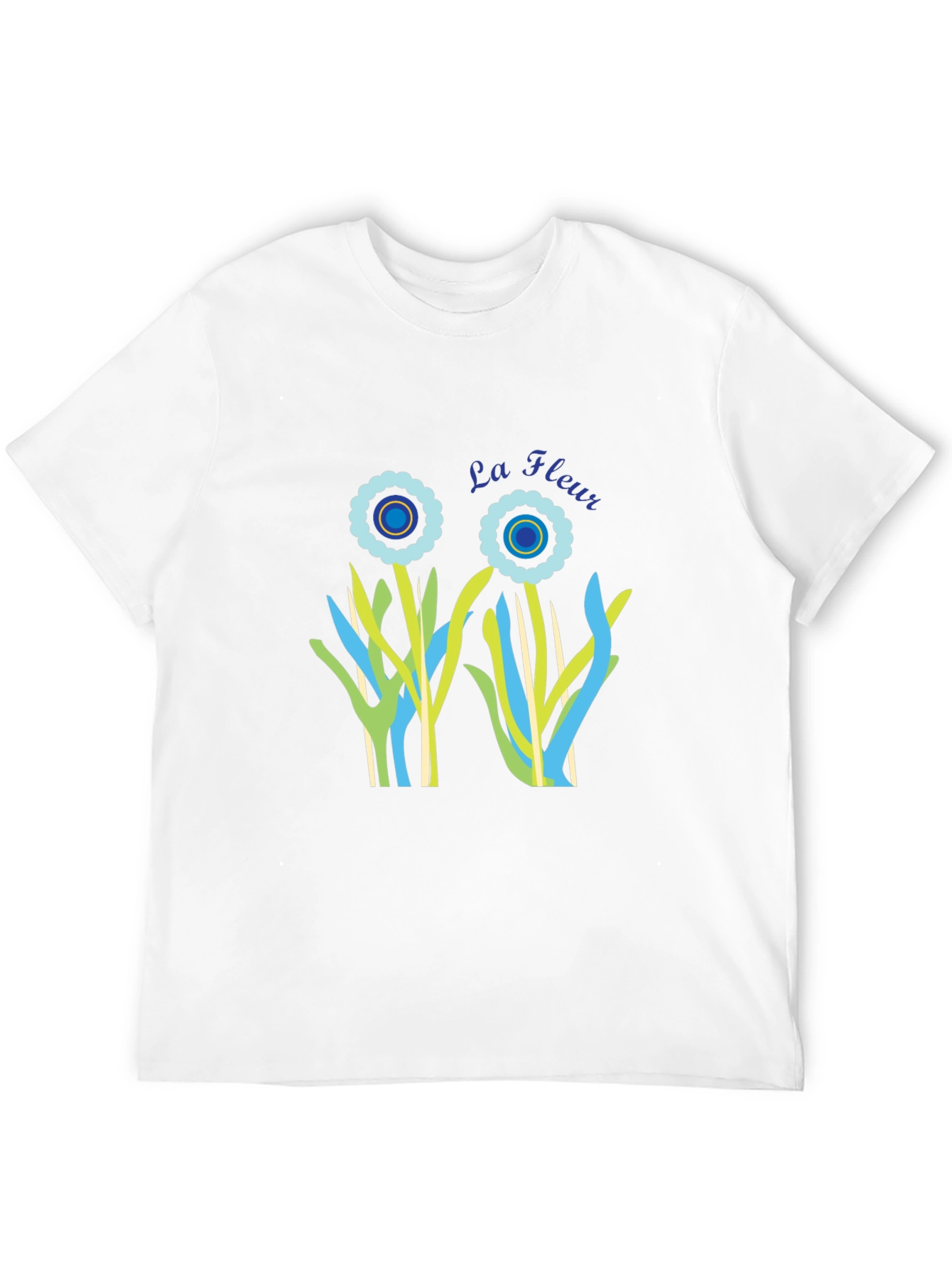 La Fleur Graphic Tee - Stylish Floral Design