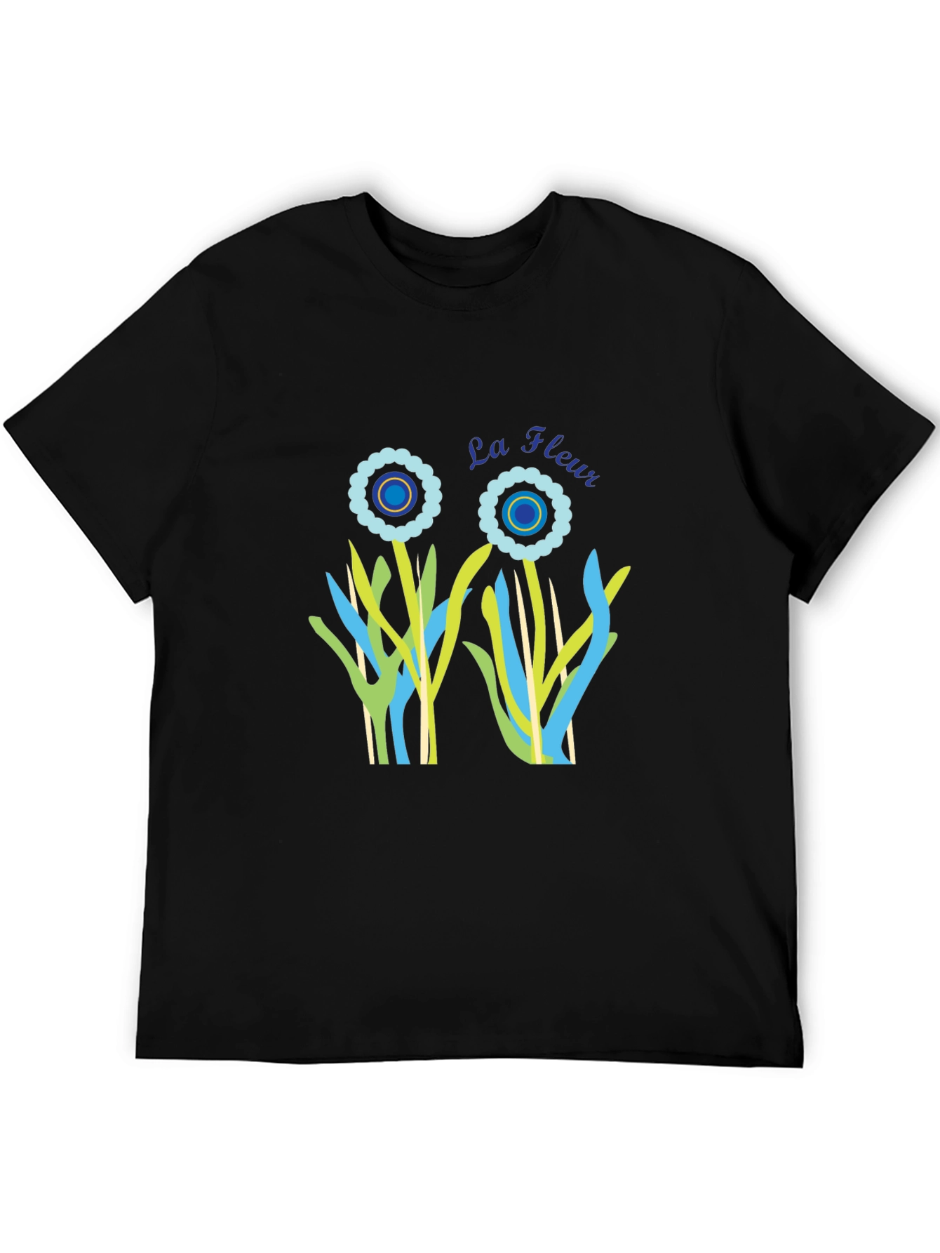 La Fleur Graphic Tee - Stylish Floral Design