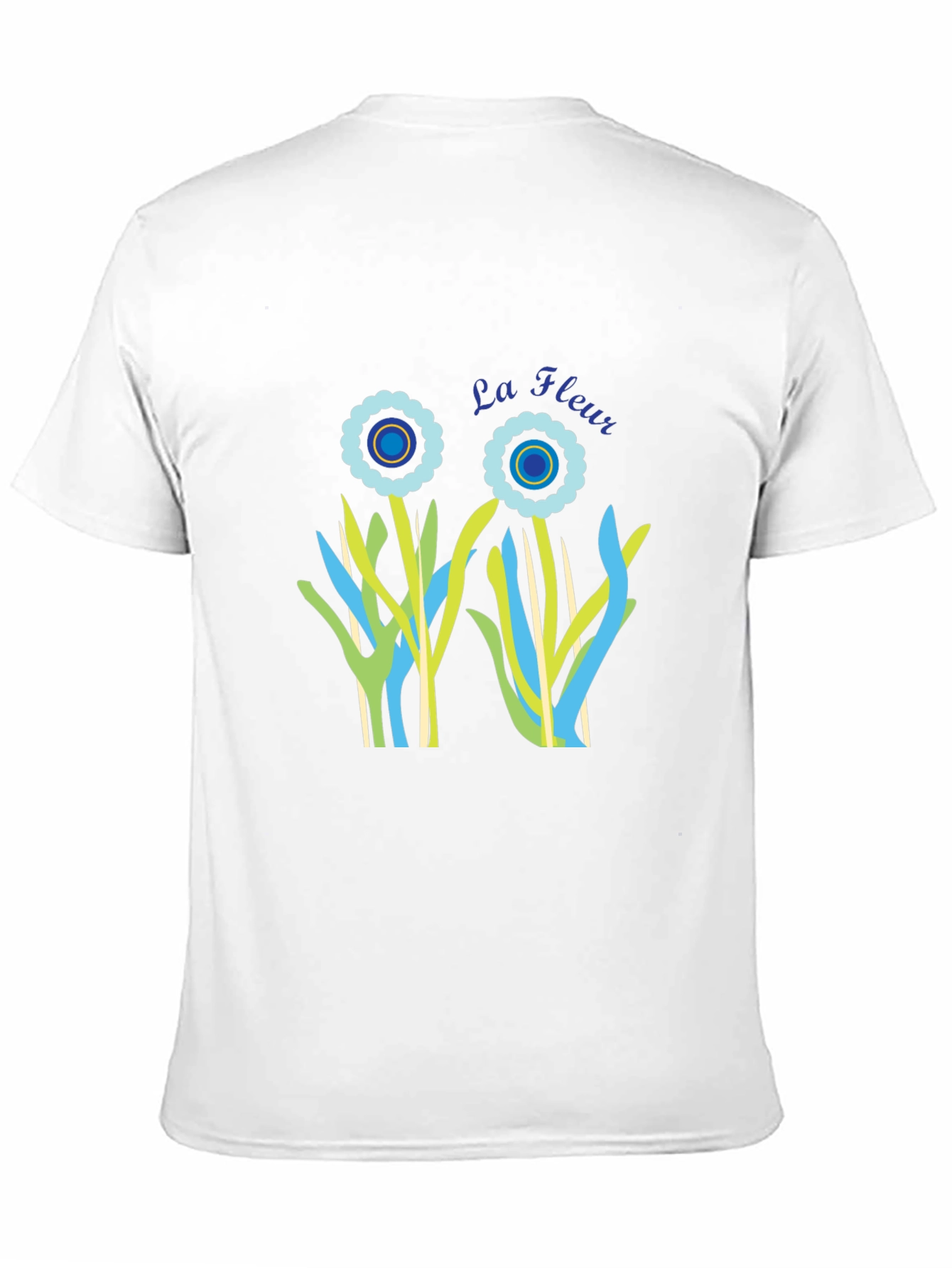 La Fleur Graphic Tee - Stylish Floral Design