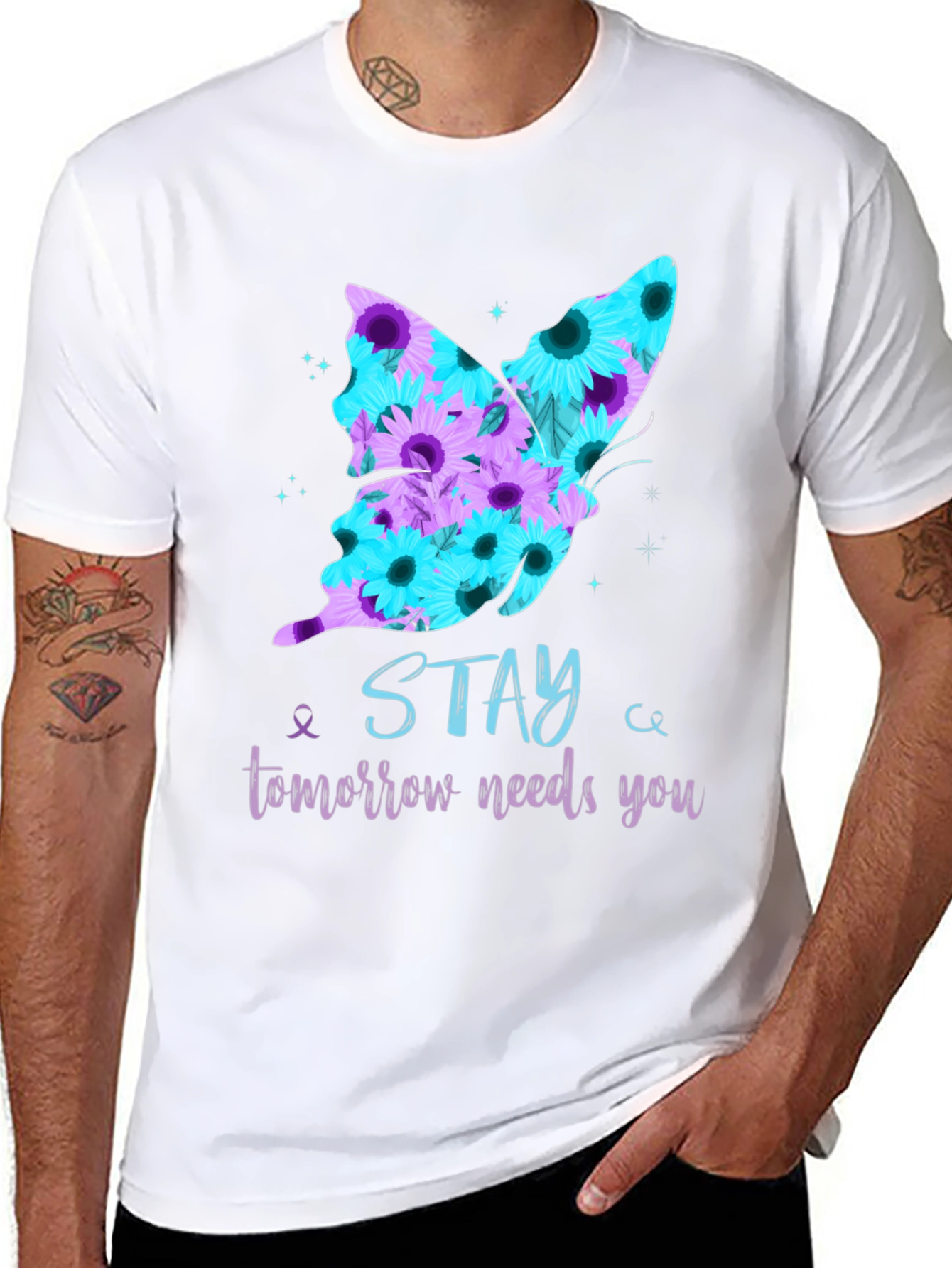 Stay Butterfly Graphic Tee