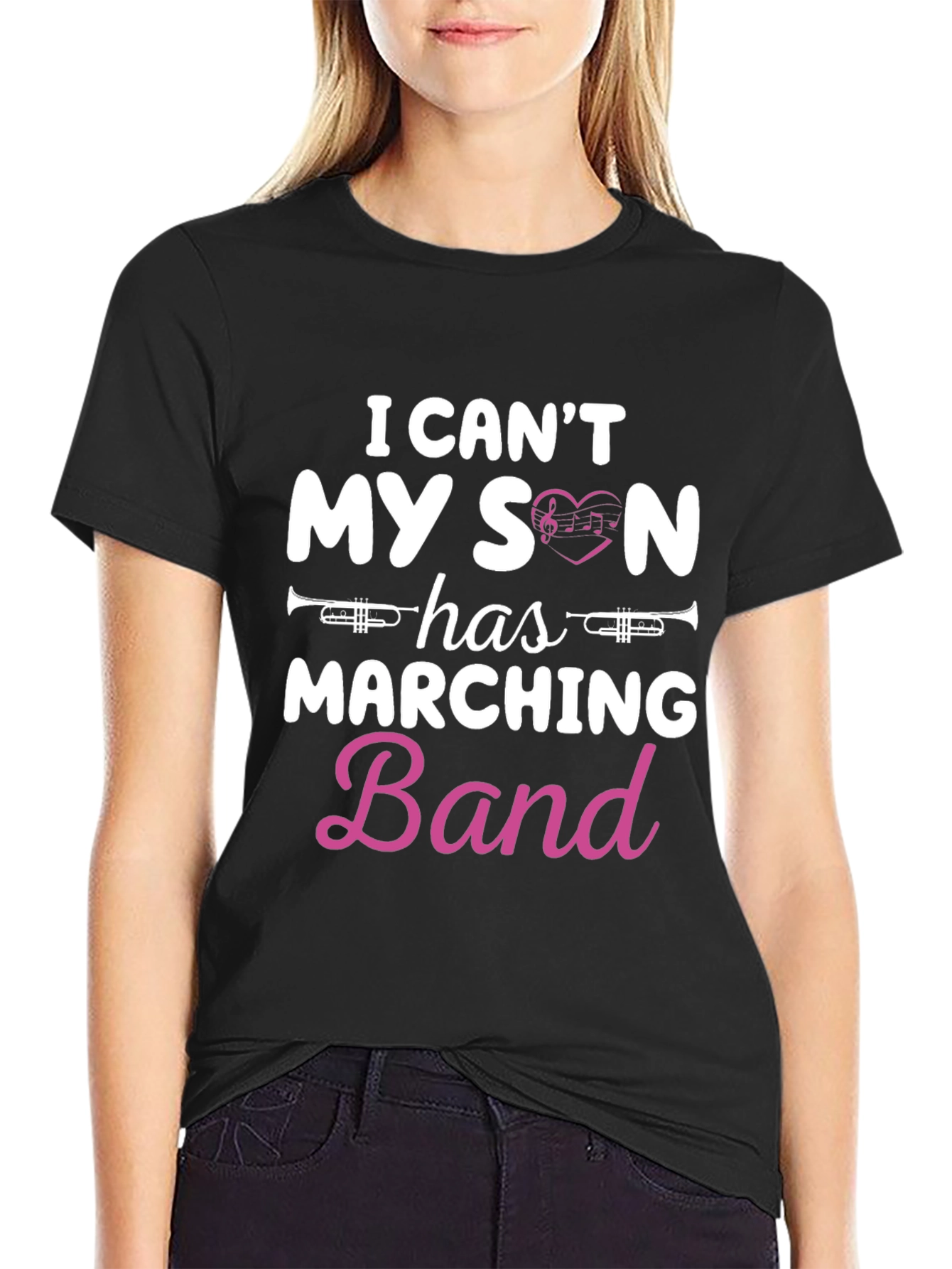 I Cant My Son Has Marching Band T-Shirt