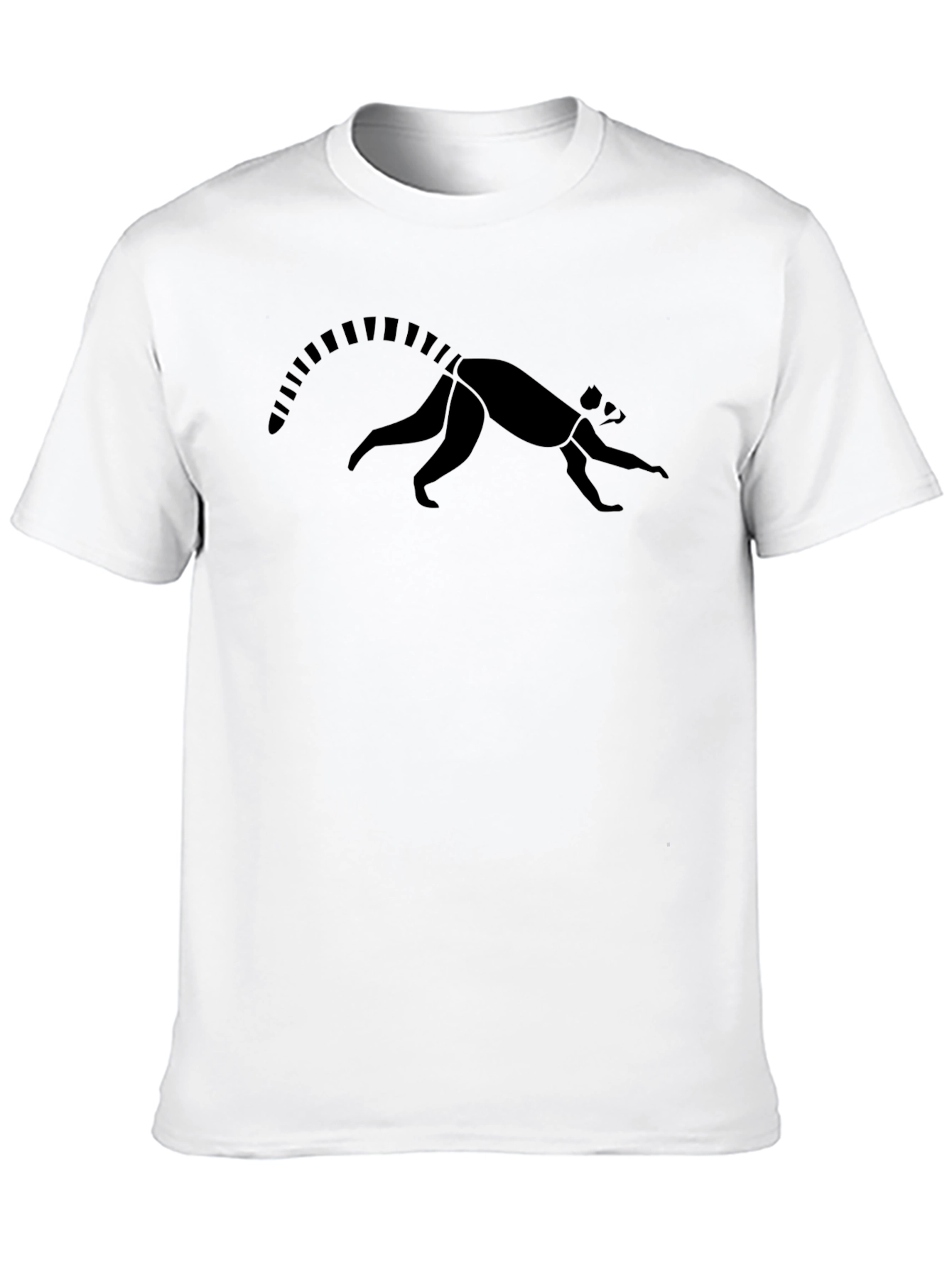 Lemur Graphic Tee - Unique Animal Design