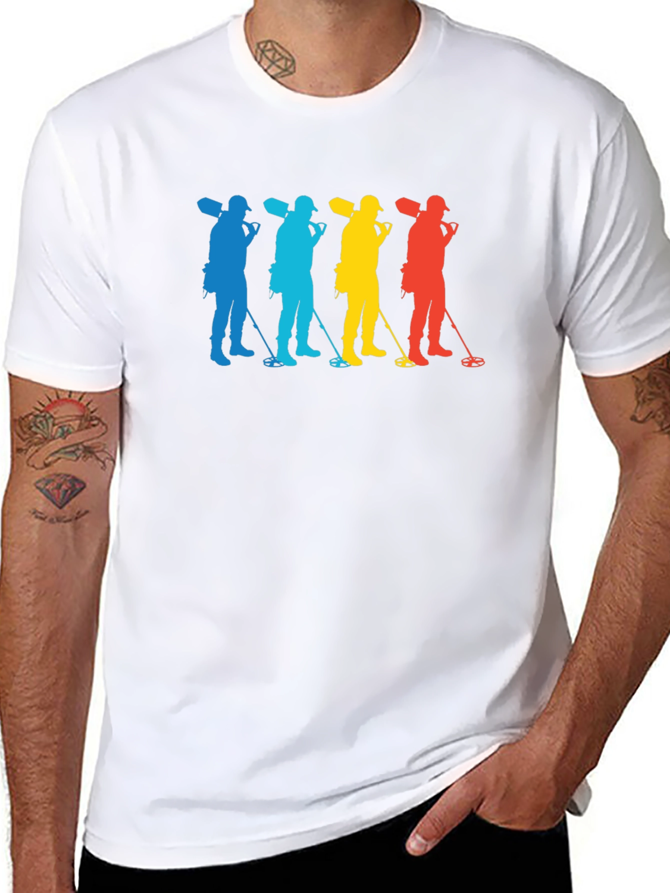 Retro Metal Detecting T-Shirt