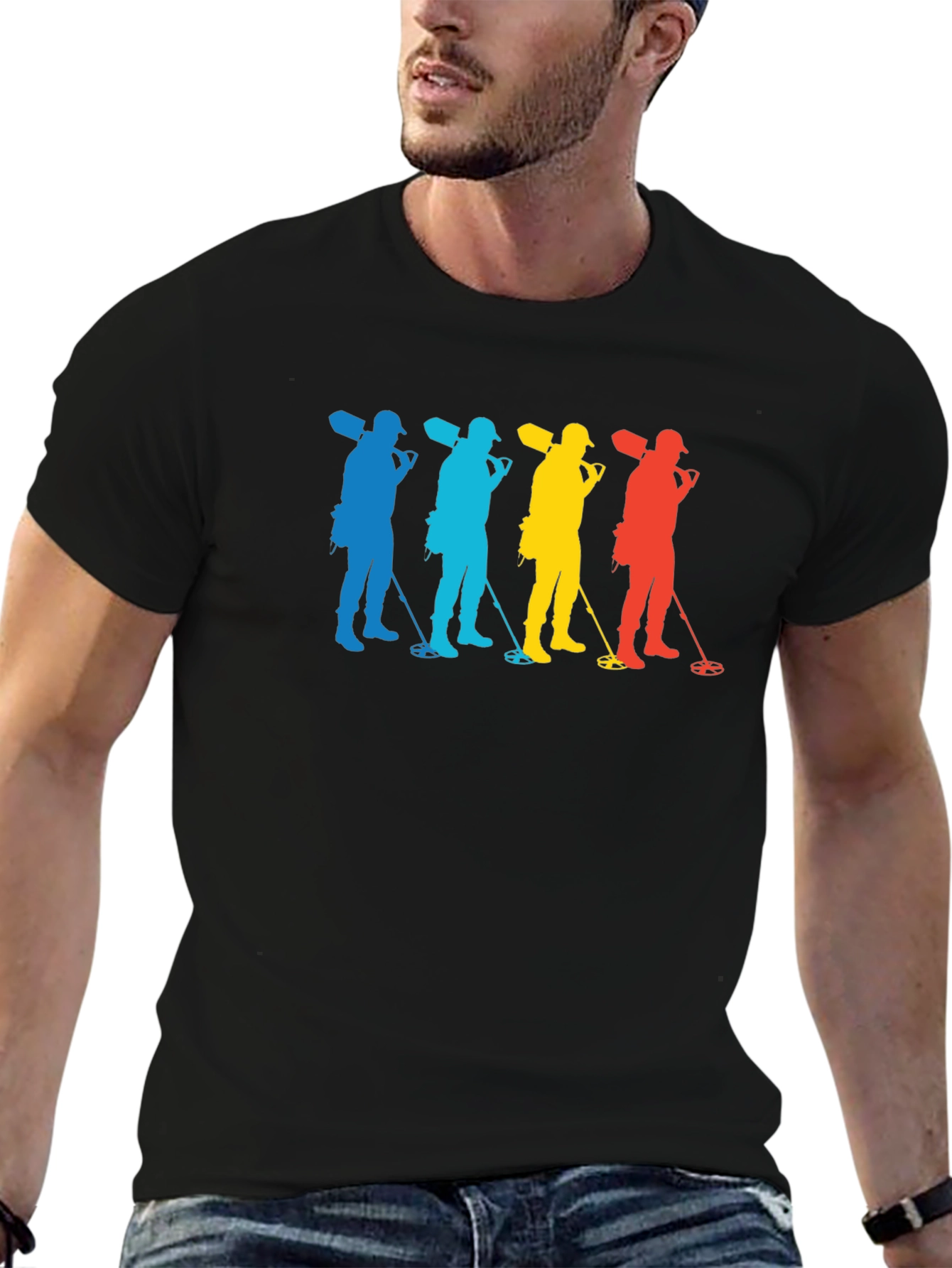Retro Metal Detecting T-Shirt