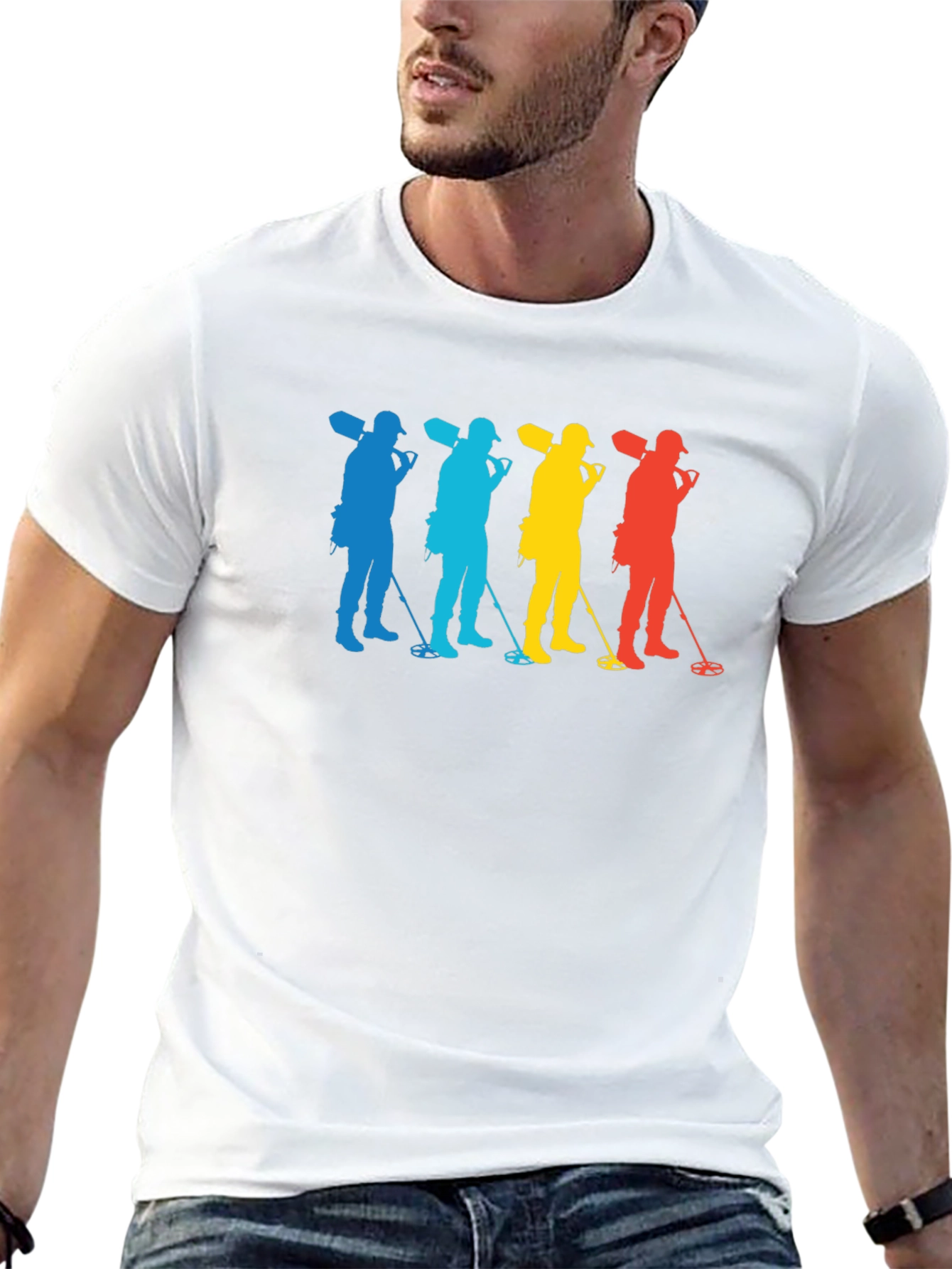 Retro Metal Detecting T-Shirt