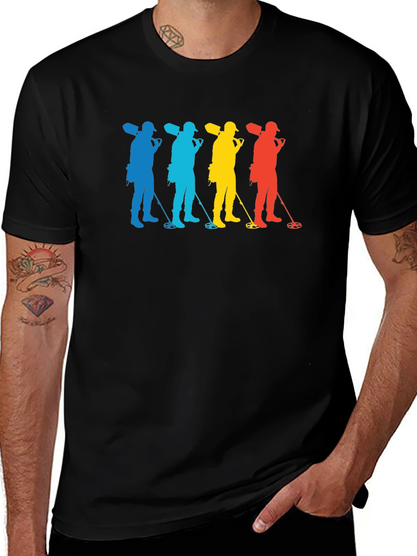 Retro Metal Detecting T-Shirt