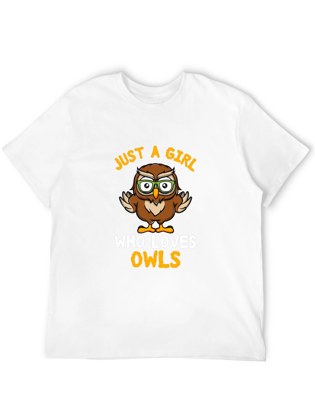 Just A Girl Who Loves Owls T-Shirt