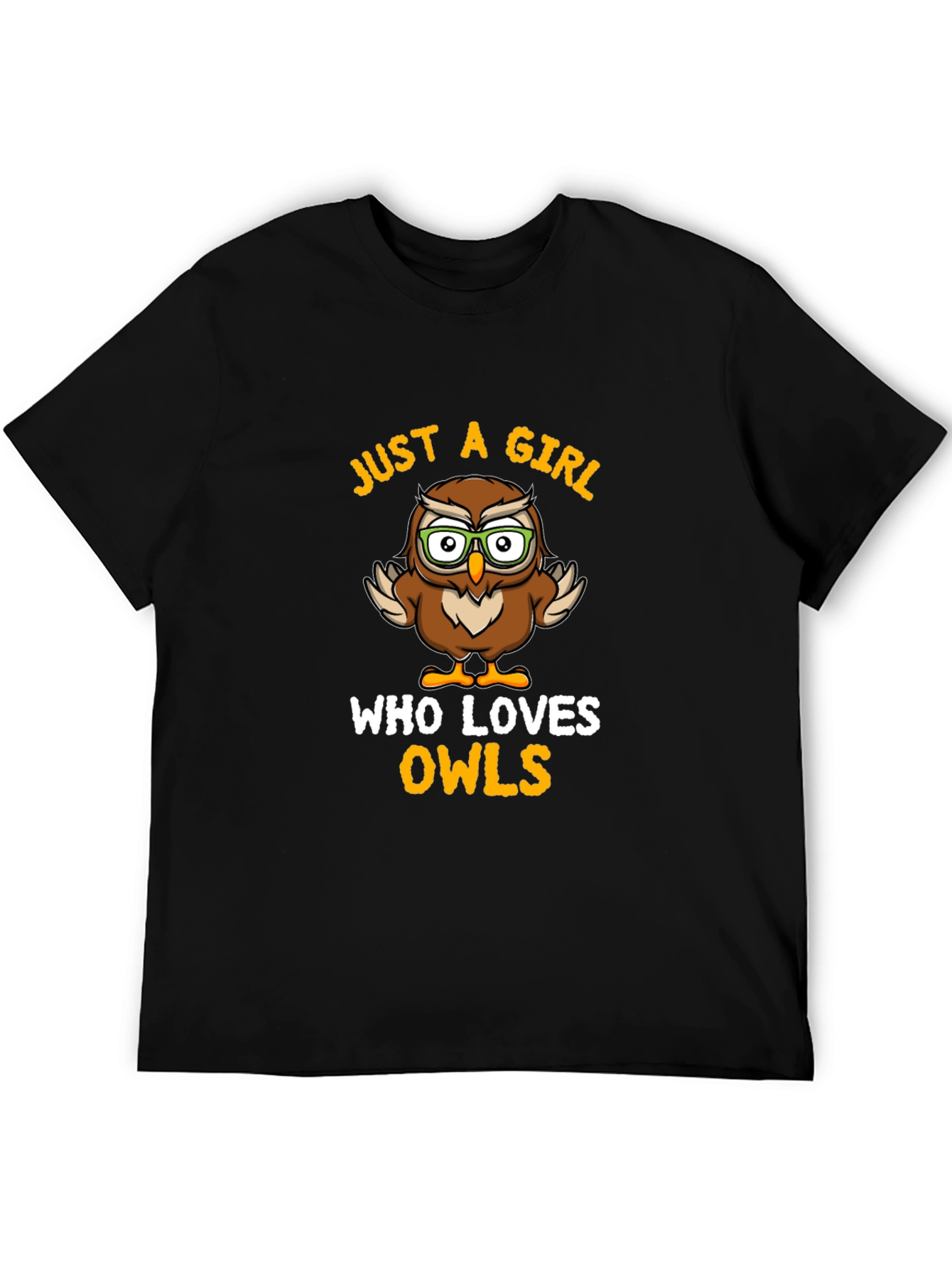 Just A Girl Who Loves Owls T-Shirt