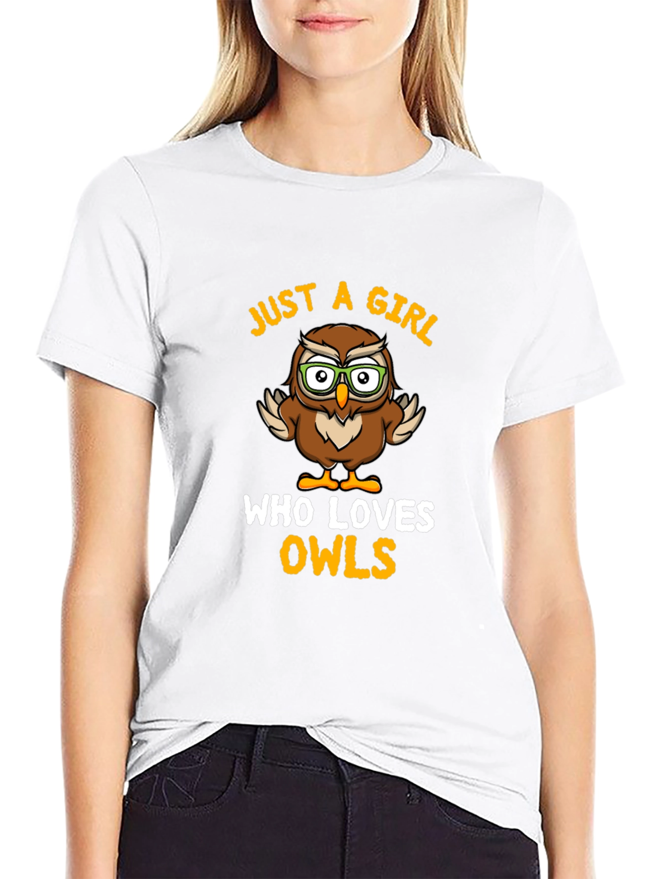 Just A Girl Who Loves Owls T-Shirt
