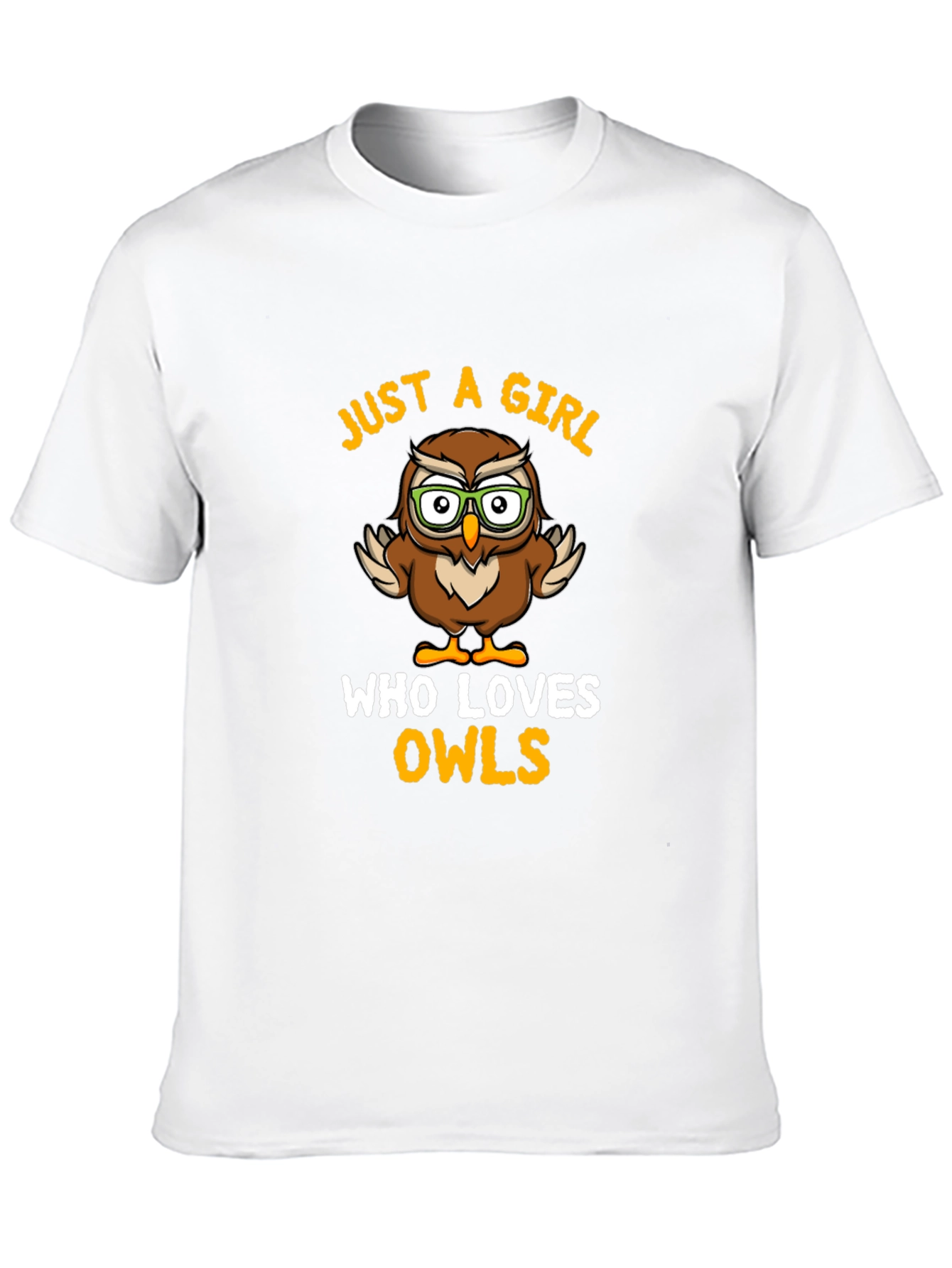 Just A Girl Who Loves Owls T-Shirt