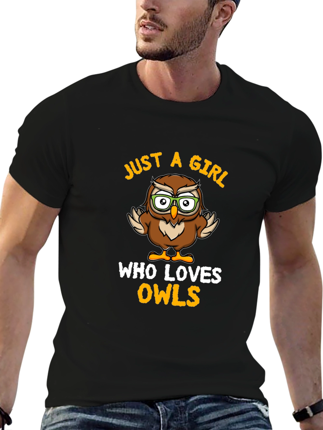 Just A Girl Who Loves Owls T-Shirt