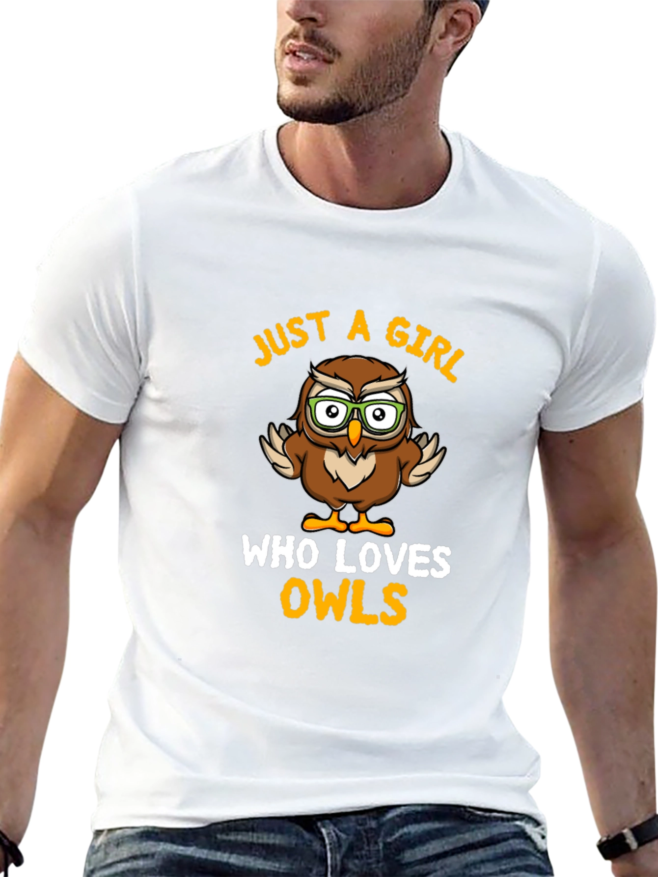 Just A Girl Who Loves Owls T-Shirt