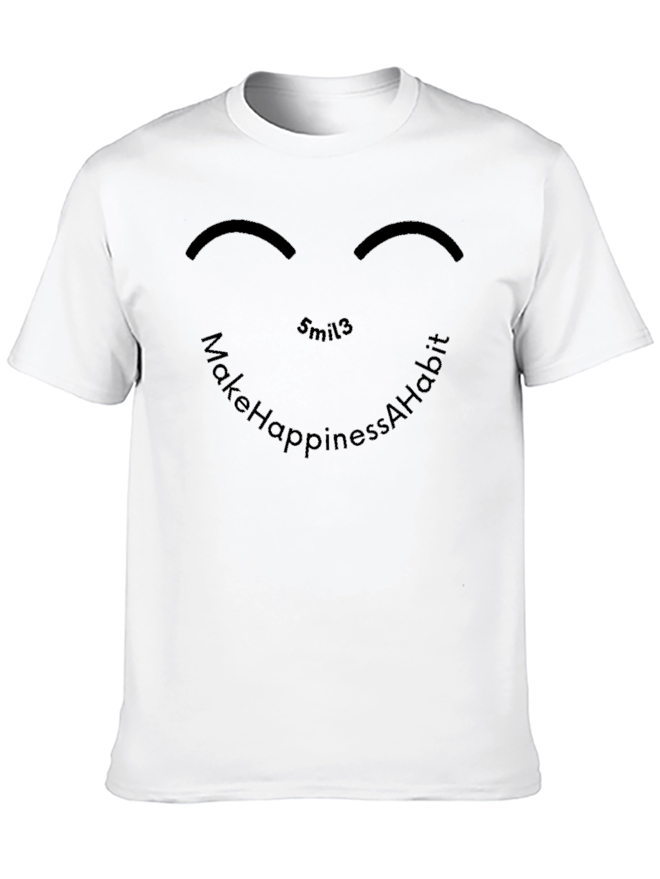 Smile Habit Graphic T-Shirt