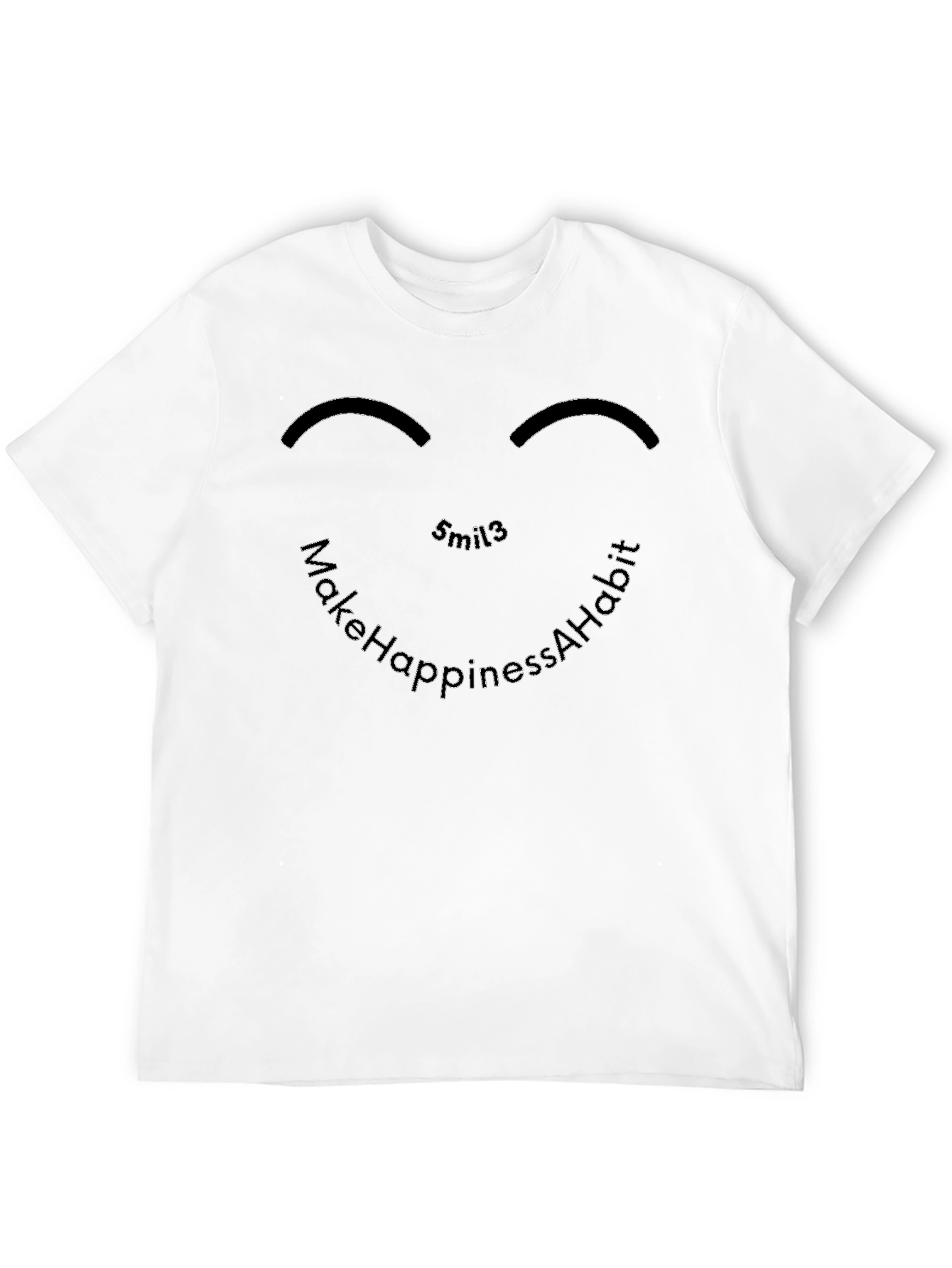 Smile Habit Graphic T-Shirt
