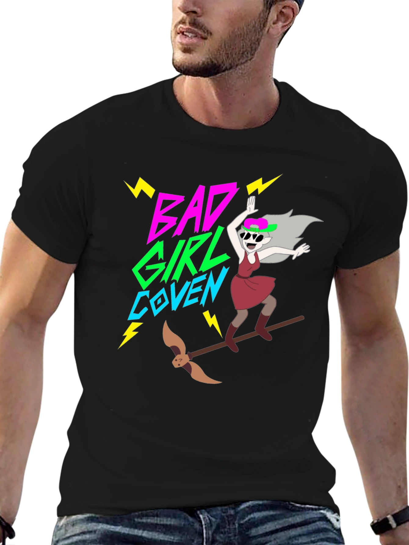 Bad Girl Coven T-Shirt | Trendy Cartoon Style