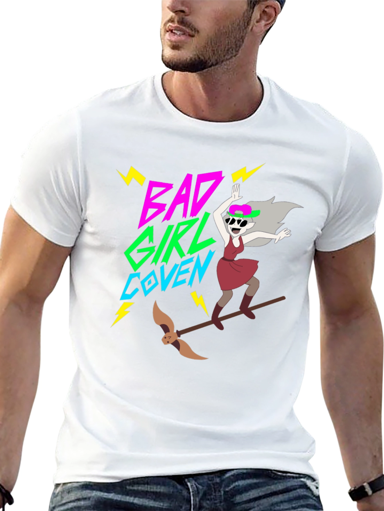 Bad Girl Coven T-Shirt | Trendy Cartoon Style