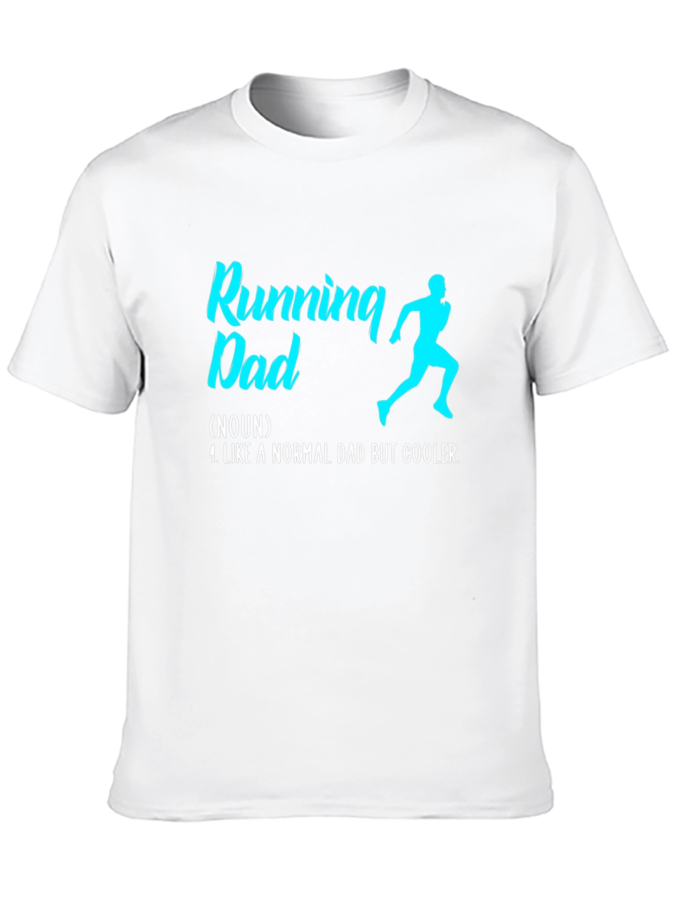 Running Dad Definition T-Shirt - Cool Fathers Day Gift
