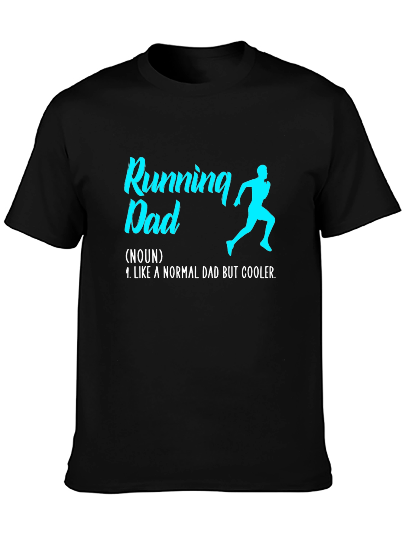 Running Dad Definition T-Shirt - Cool Fathers Day Gift