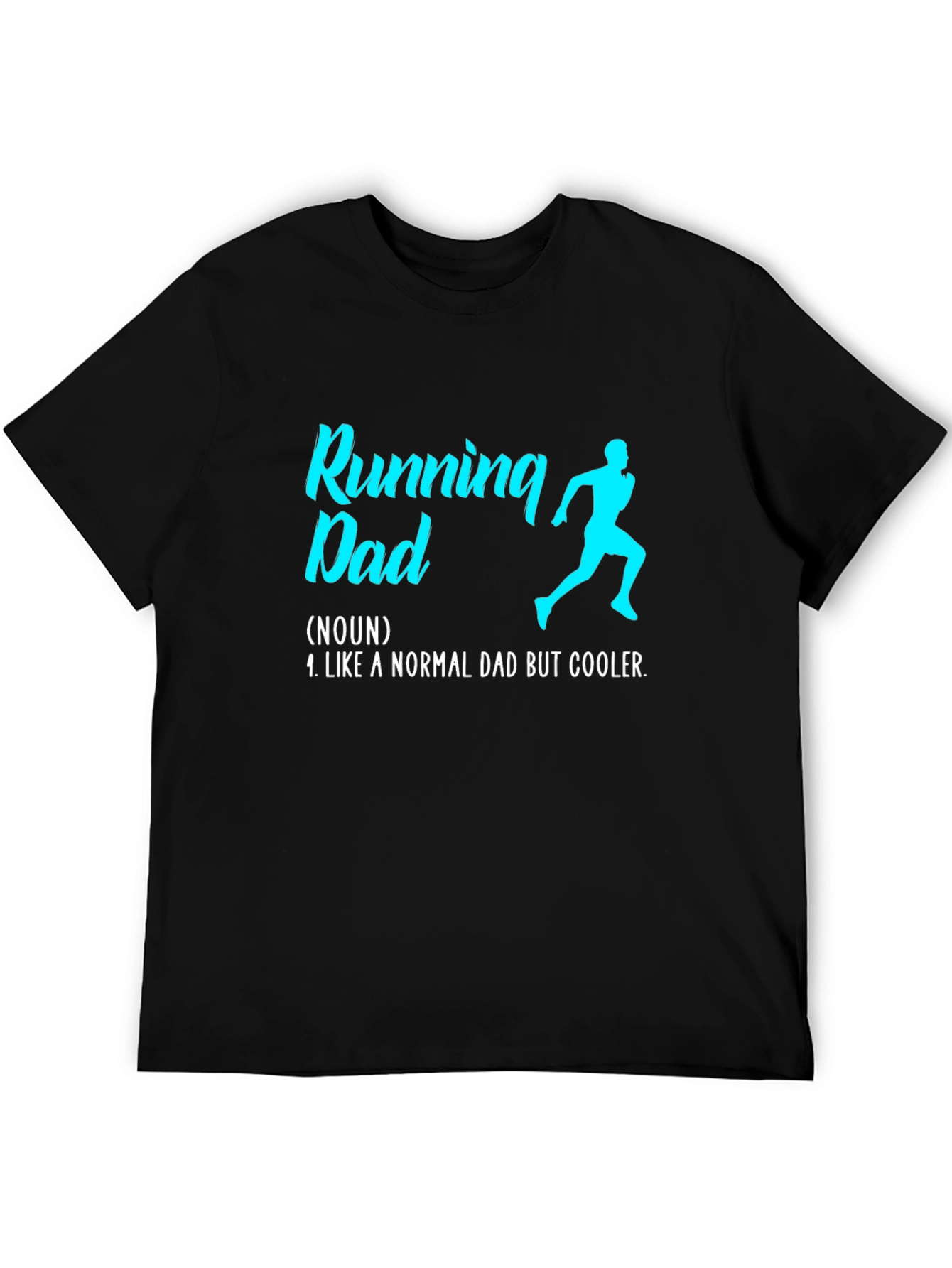 Running Dad Definition T-Shirt - Cool Fathers Day Gift