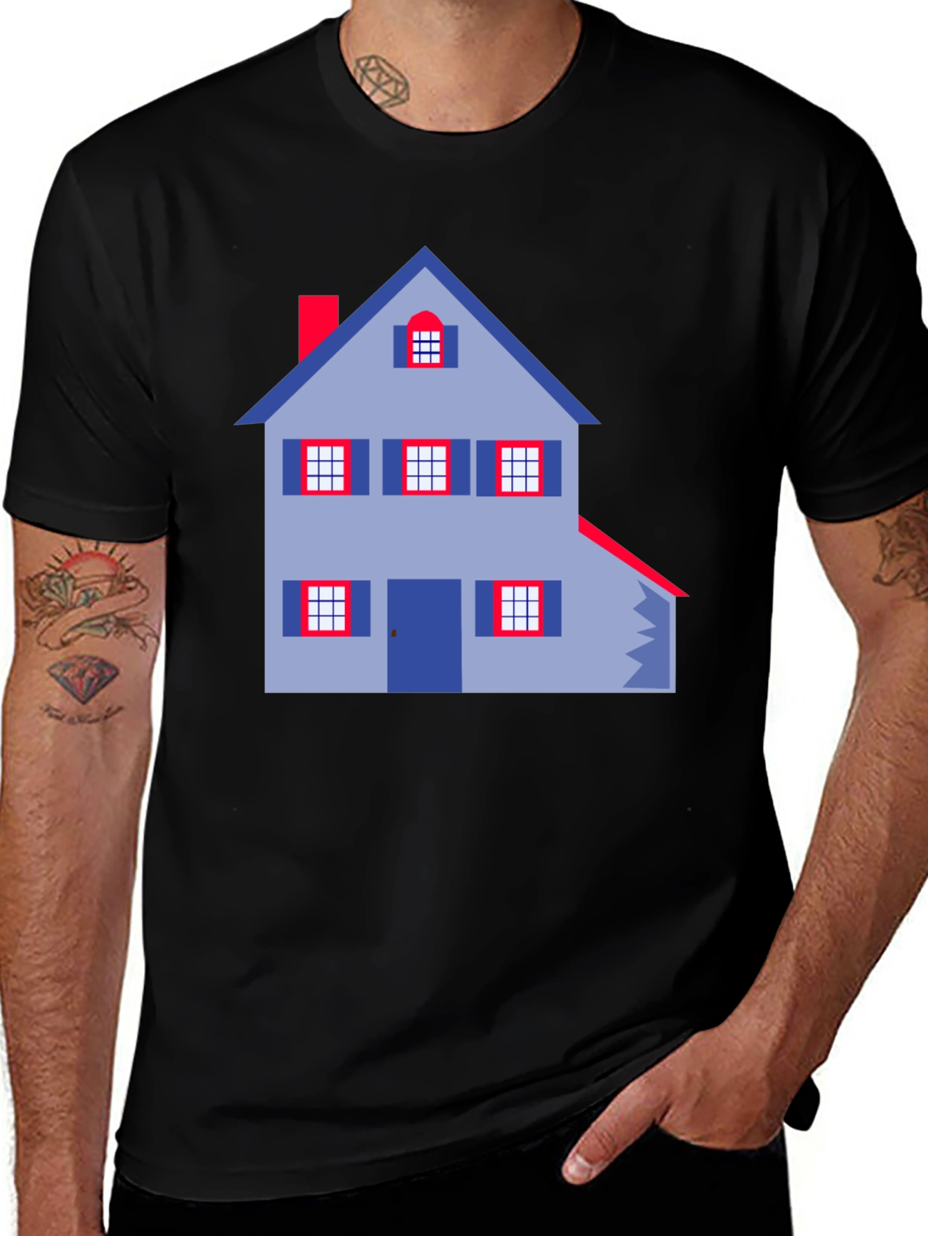 House Graphic Tee
