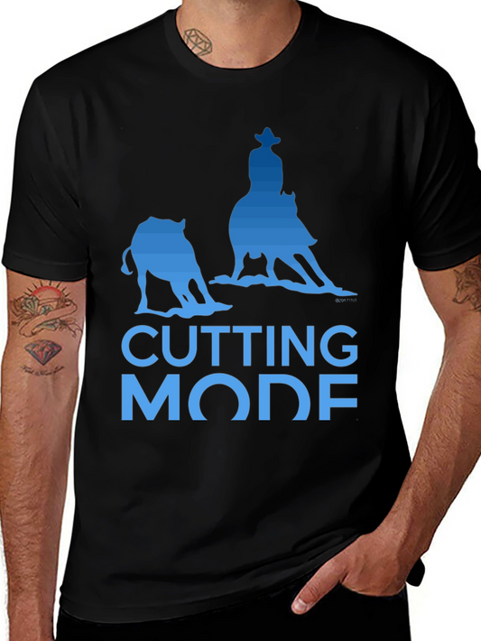 Cutting Horse Mode Graphic T-Shirt