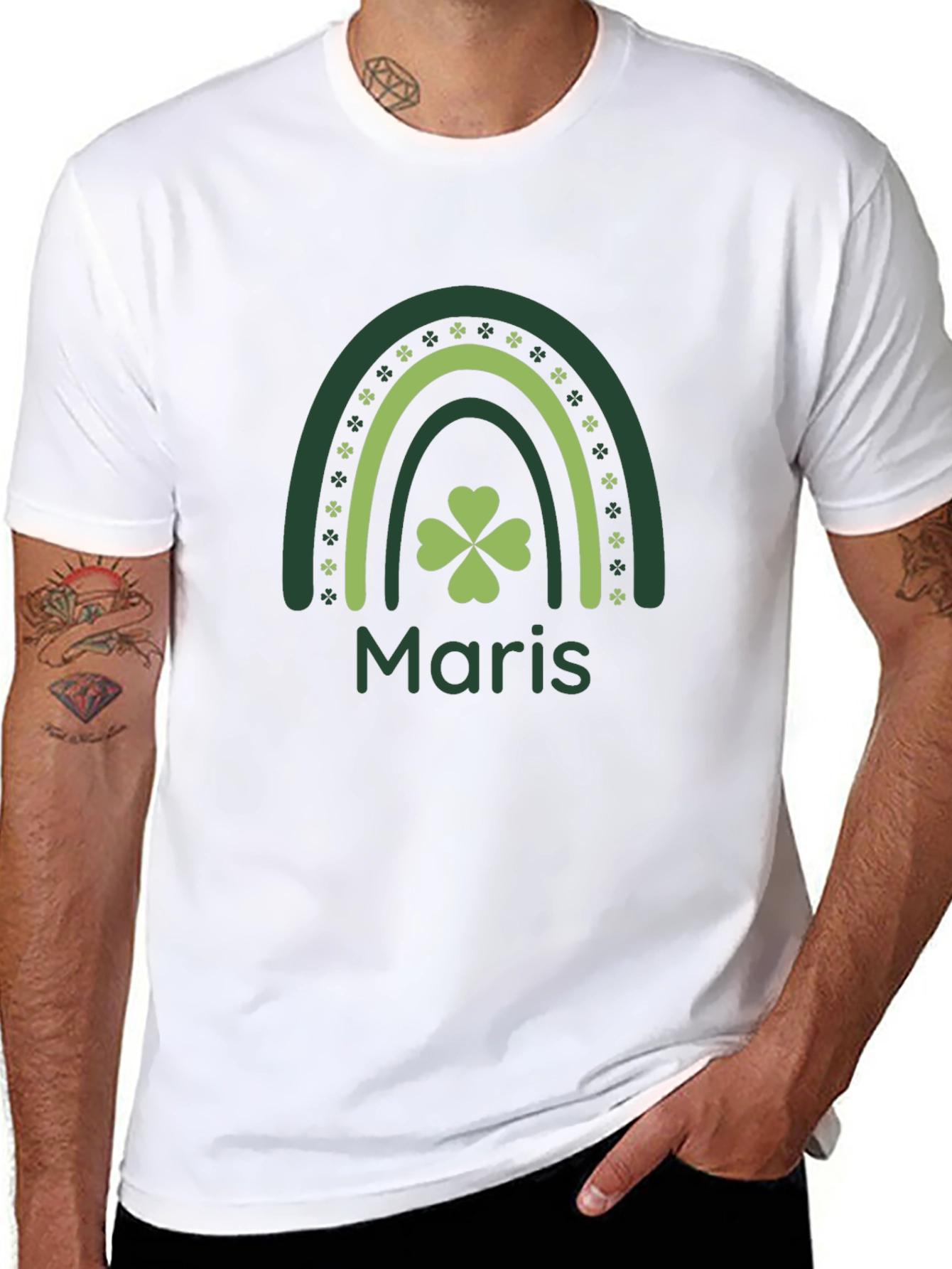 St. Patricks Day Rainbow Maris T-Shirt