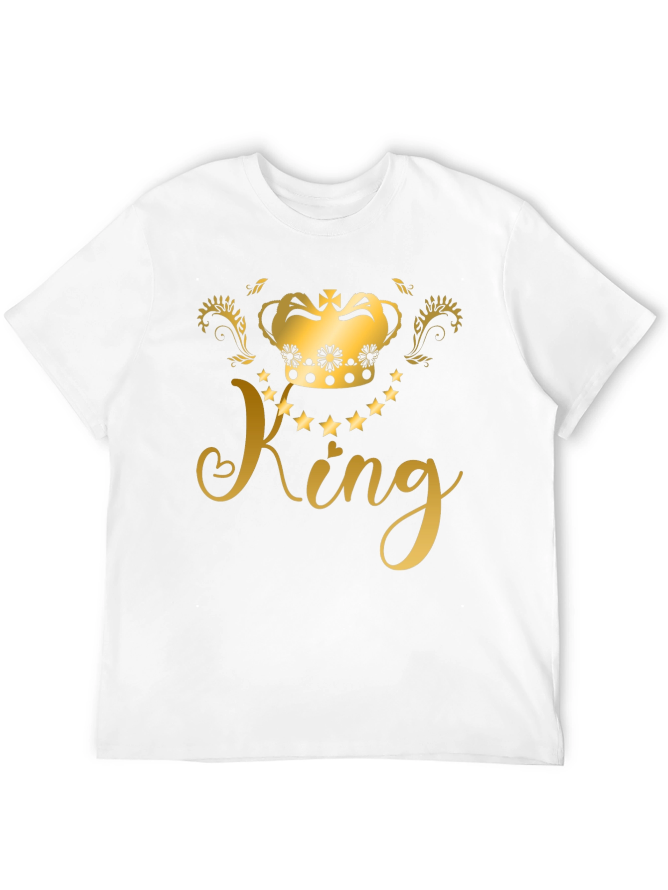King Graphic Black T-Shirt