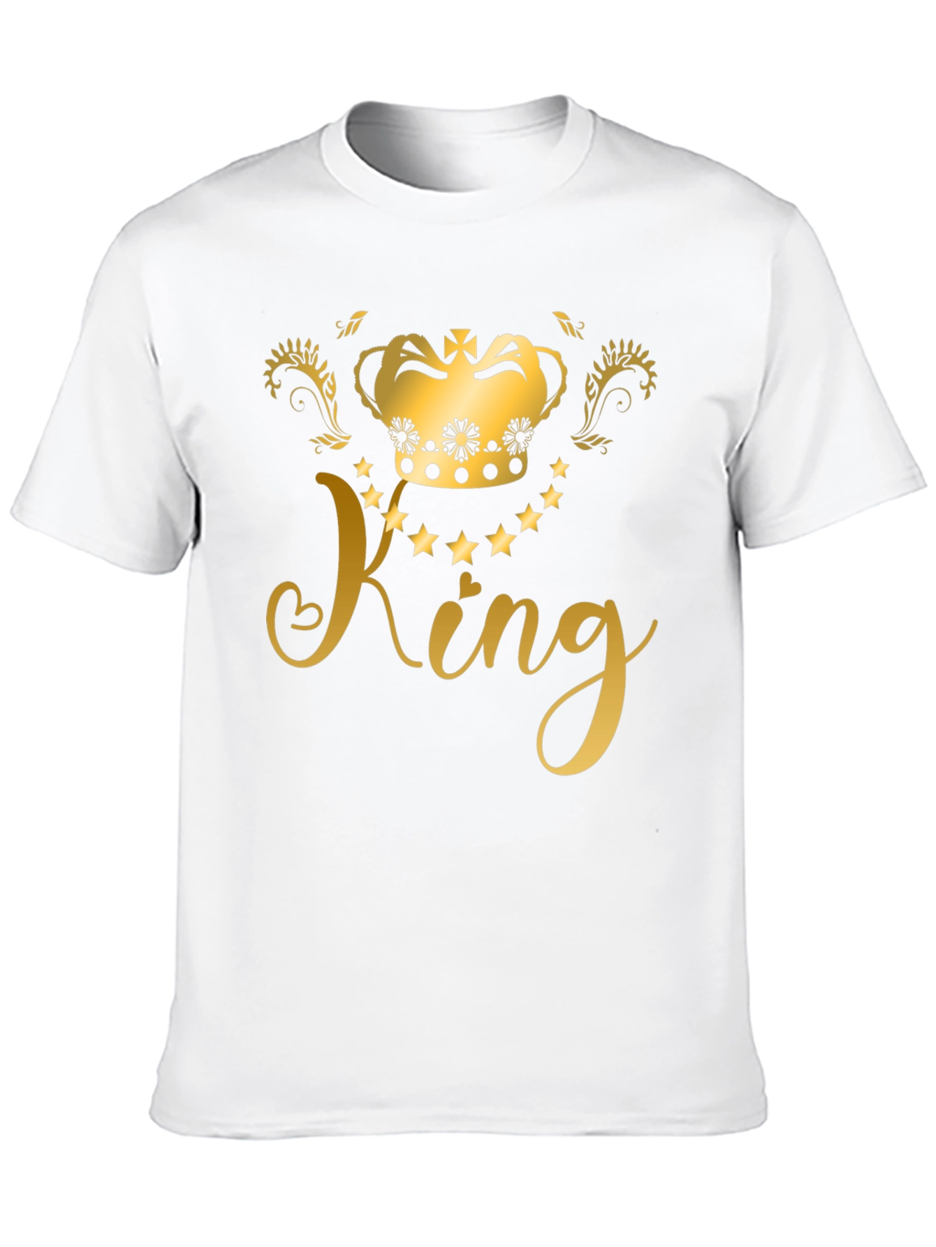 King Graphic Black T-Shirt