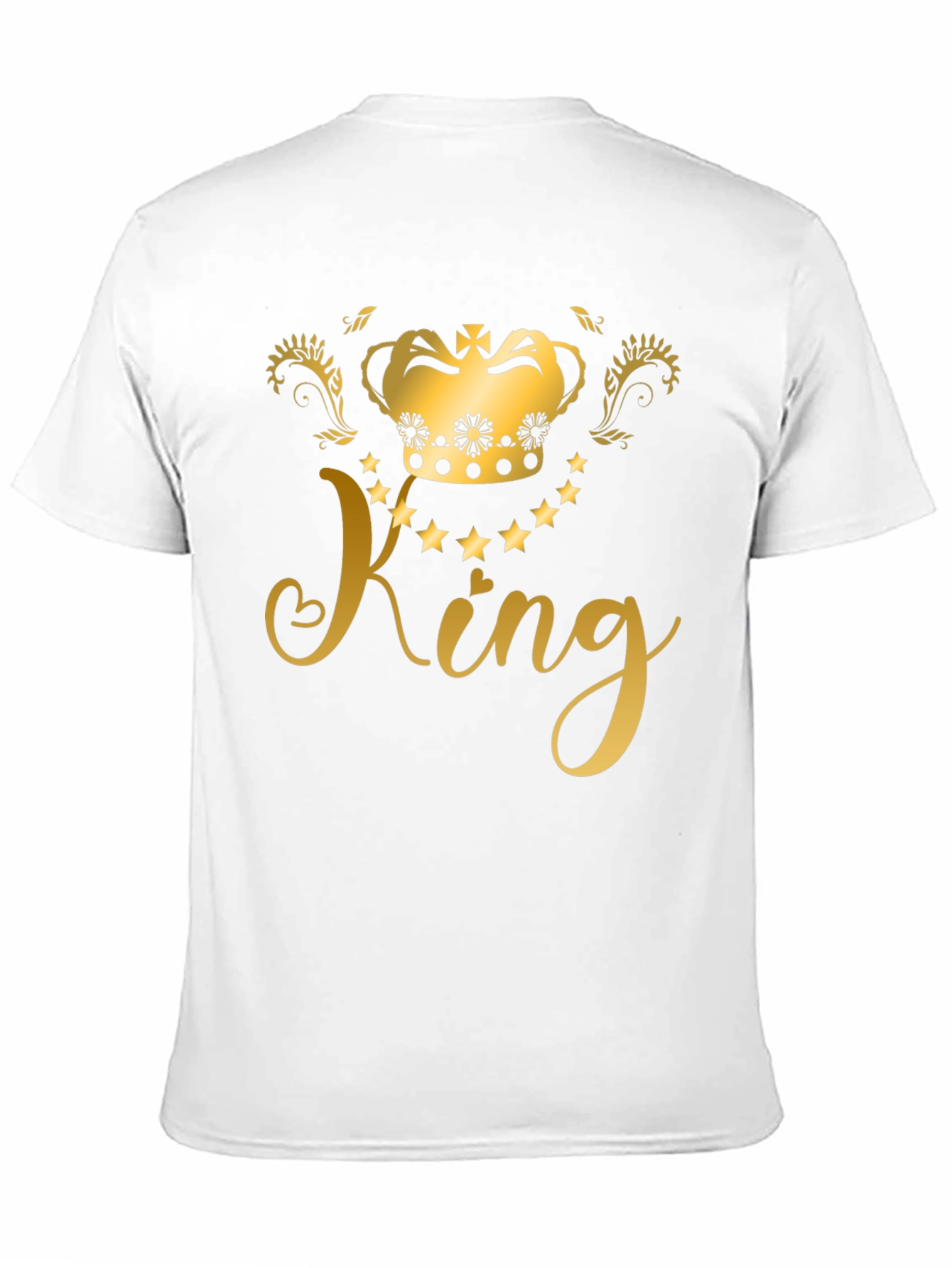 King Graphic Black T-Shirt