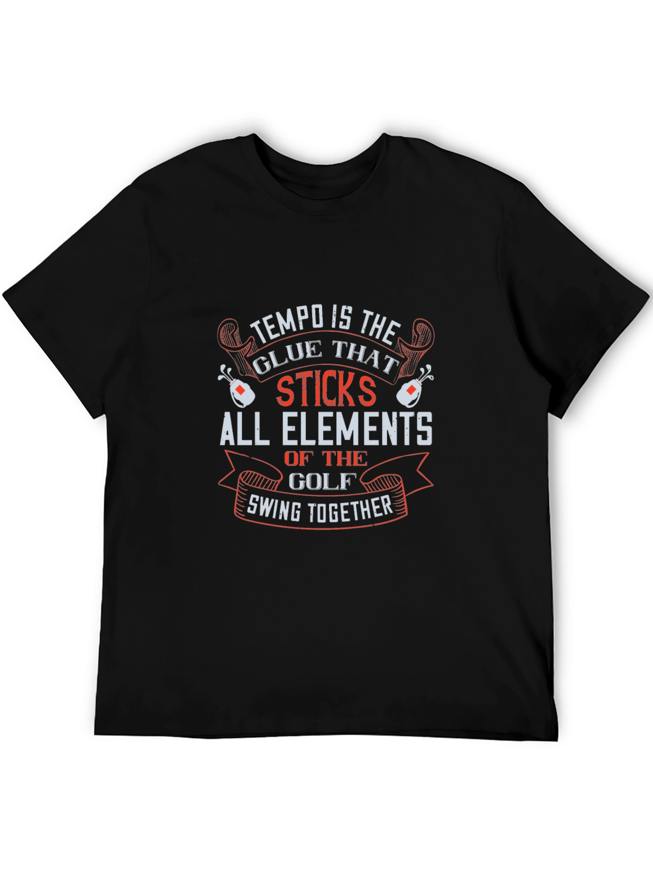 Tempo Golf T-Shirt: All Elements Swing Together