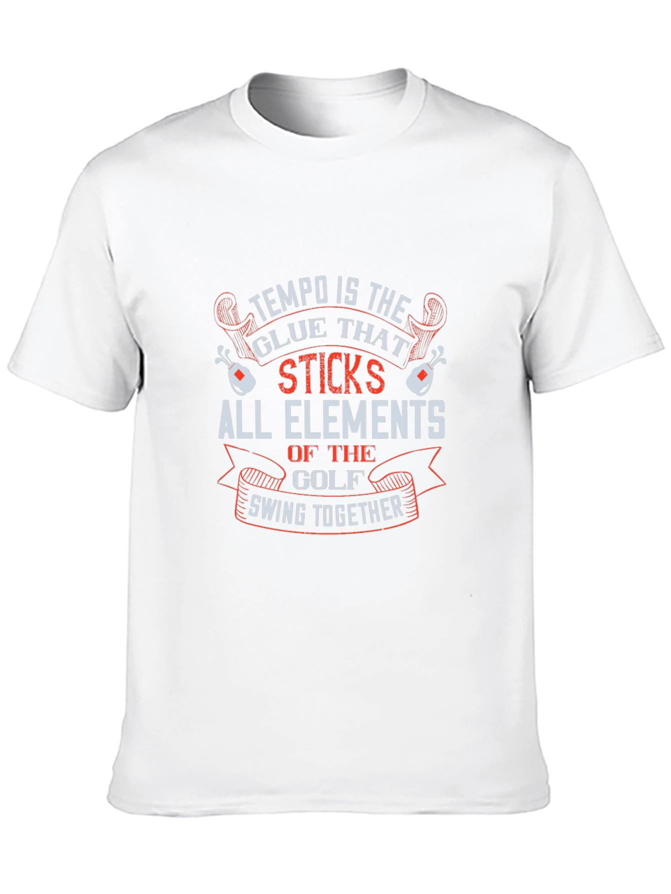 Tempo Golf T-Shirt: All Elements Swing Together